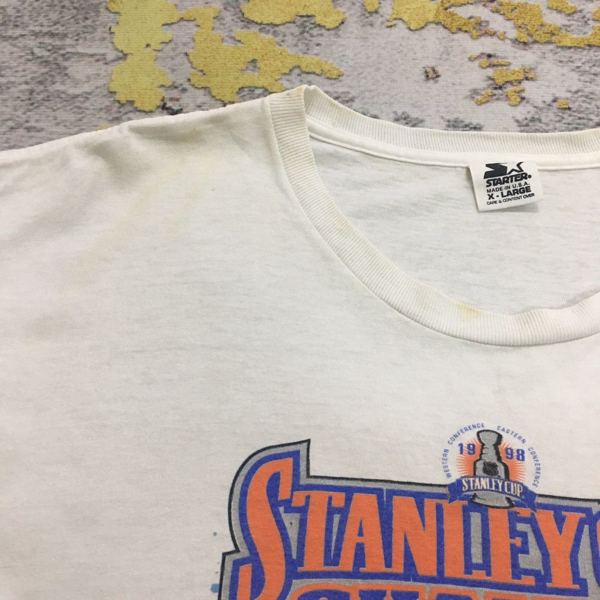 NHL × Red Wing × Starter Vintage NHL Stanley Cup Champs Size US XL / EU 56 / 4 - 6 Thumbnail