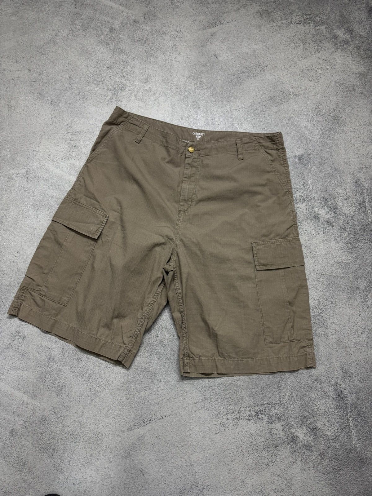 Carhartt Vintage Y2k Carhartt Cargo Shorts Size US 36 / EU 52 - 9 Thumbnail