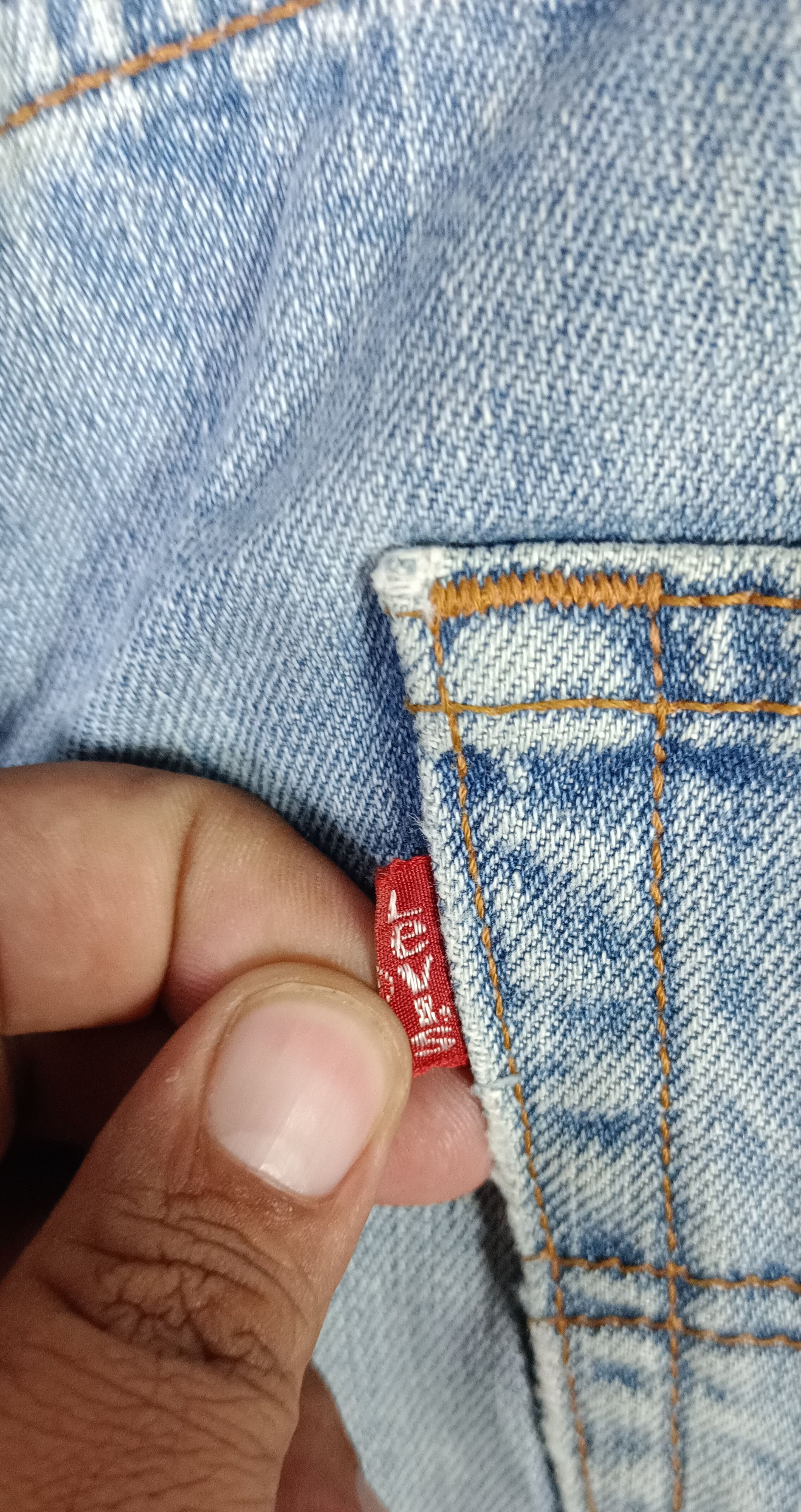 Levi's Vintage💥Levi's 512 ditressed Jeans Size US 38 / EU 54 - 9 Thumbnail