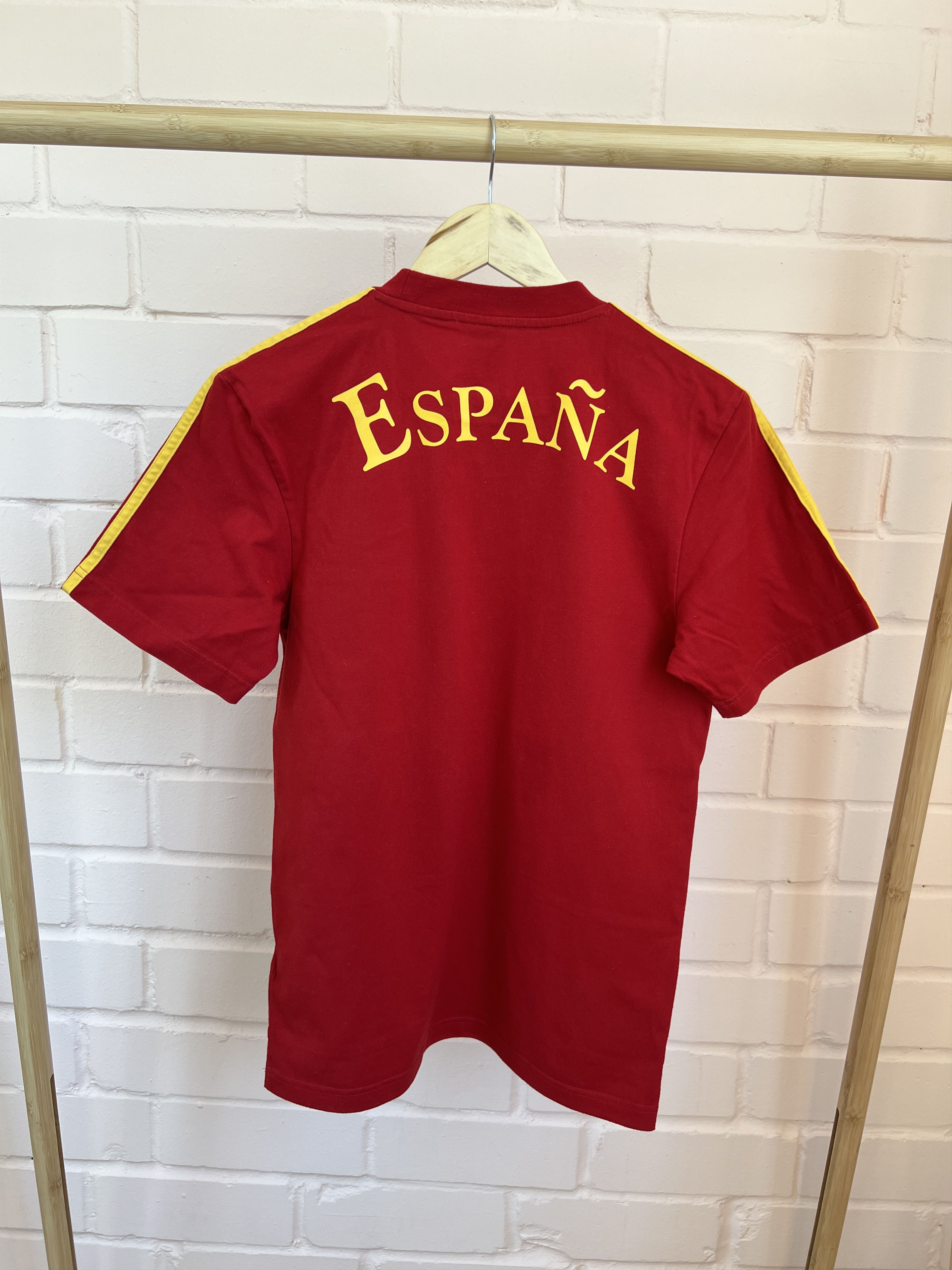 Adidas Adidas Espana Spain Team Striped T-Shirt Size US S / EU 44-46 / 1 - 5 Thumbnail