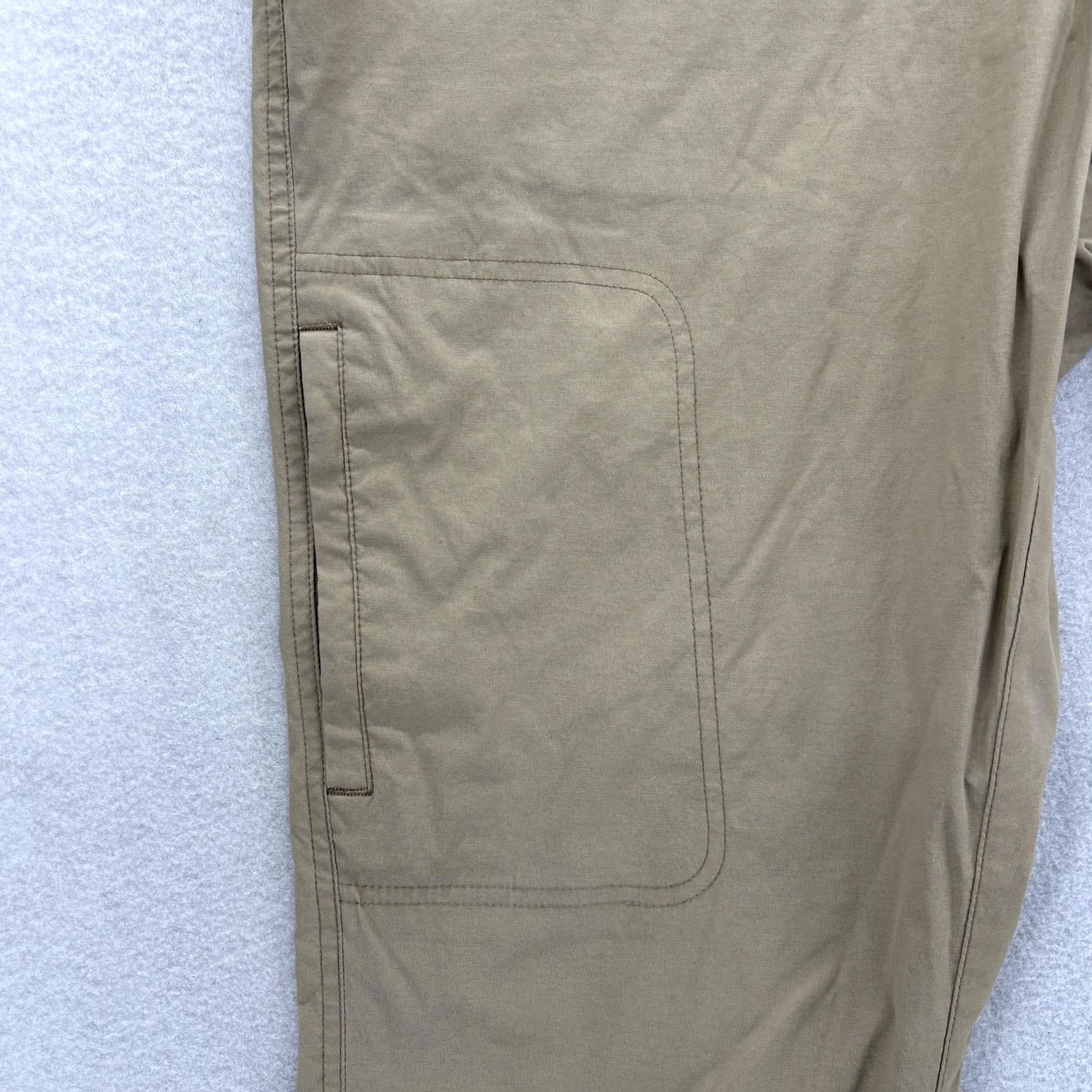 Orvis Orvis Pants Mens 40x34 Beige Stretch Nylon Water Resistant Travel Chino Size US 40 / EU 56 - 3 Thumbnail