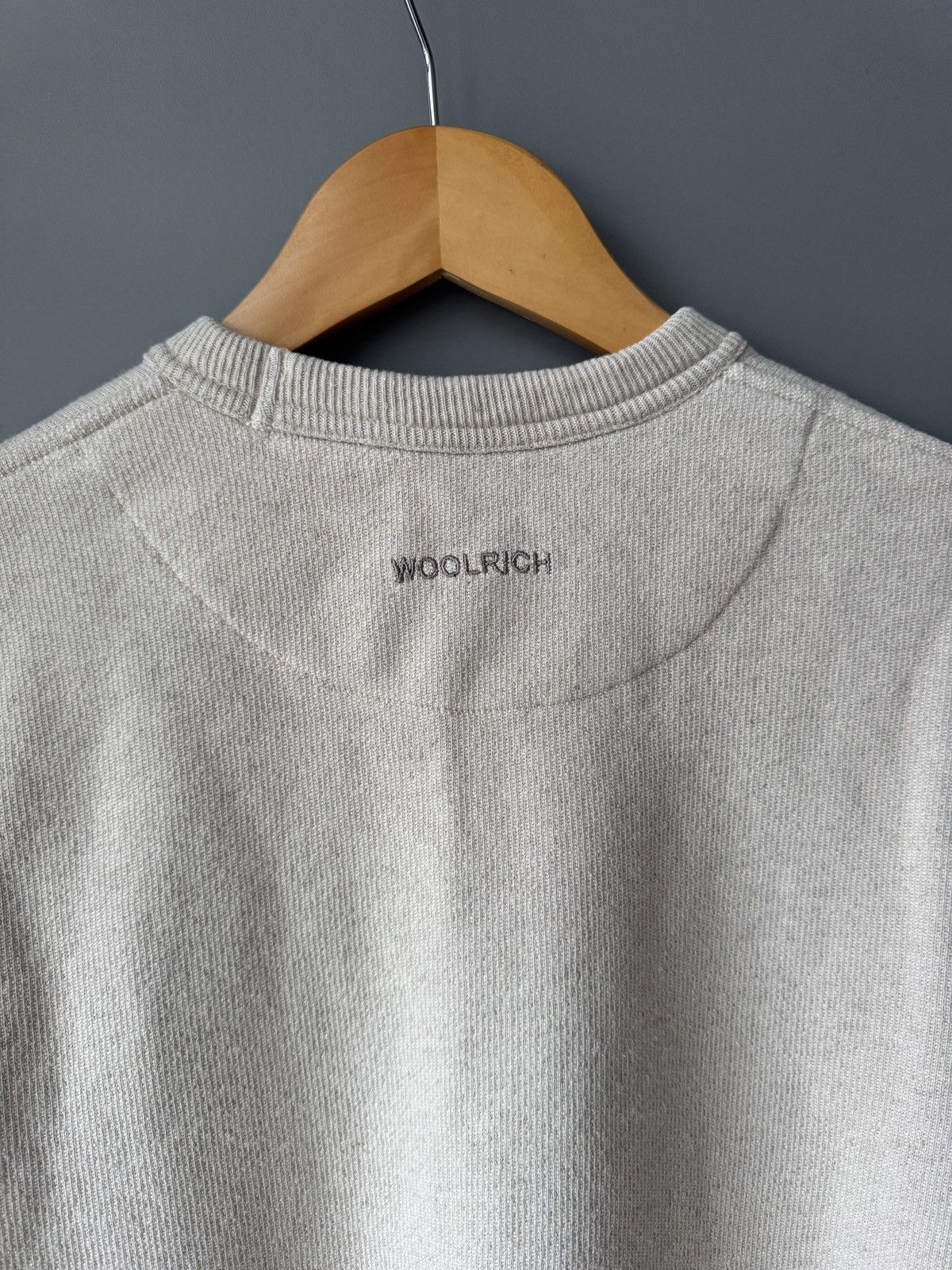 Woolrich Woolen Mills Woolrich Crewneck Garment-Dyed Cotton Sweatshirt Size US S / EU 44-46 / 1 - 8 Thumbnail
