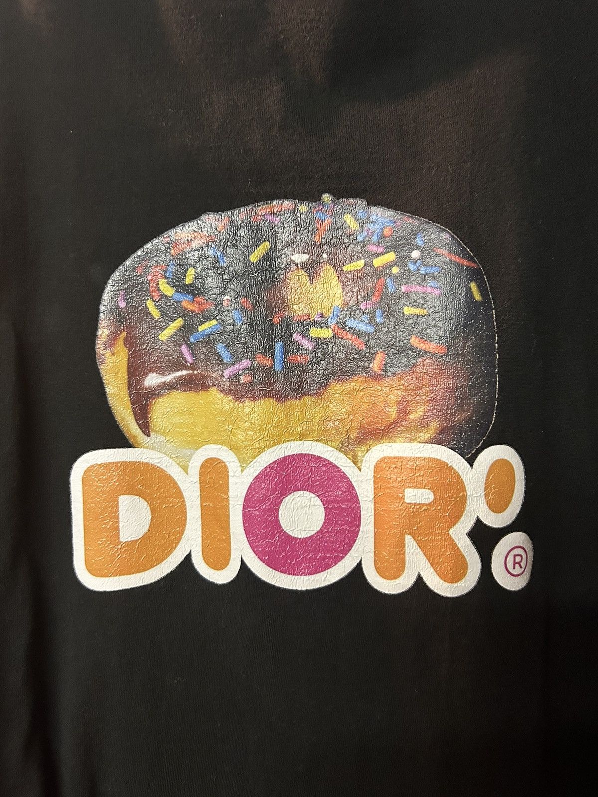 Bravest Studios Bravest Studios Dunkin Donut Sprinkles Logo Shirt Black Size US XL / EU 56 / 4 - 4 Thumbnail