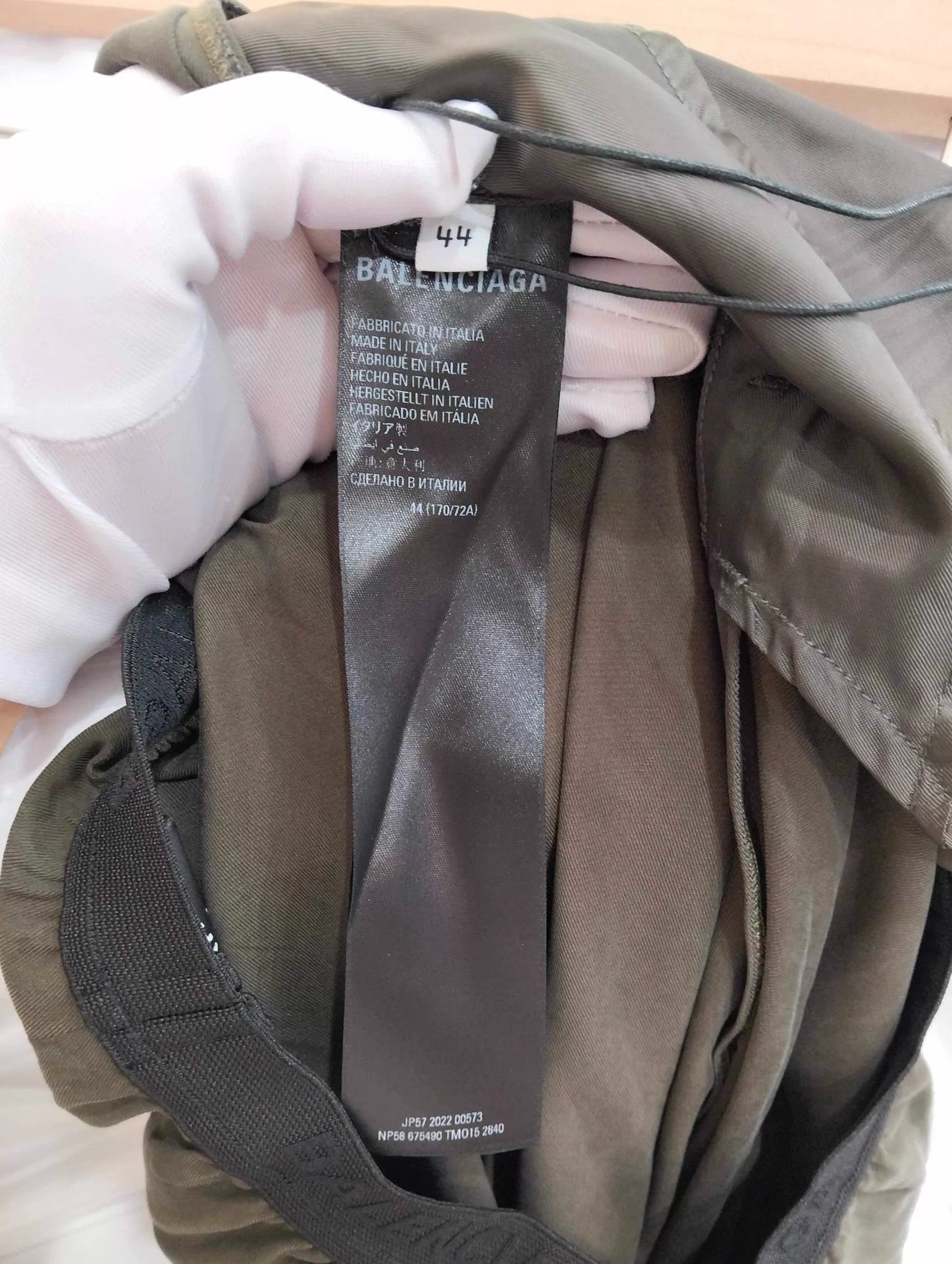 Balenciaga Balenciaga Logo Waist Wide Leg Pants 44 Size 30" / US 8 / IT 44 - 5 Thumbnail
