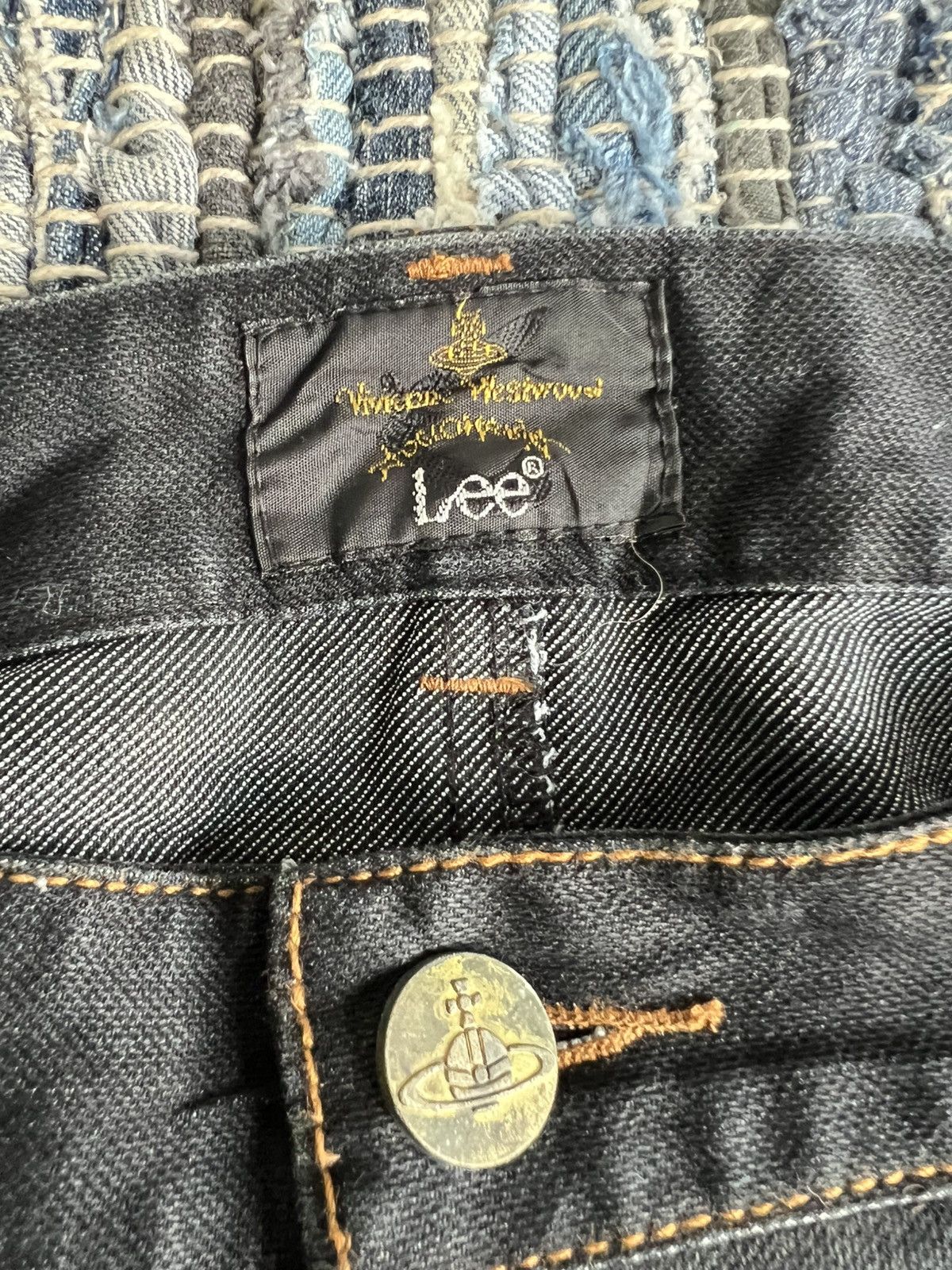 Vivienne Westwood Vivienne Westwood Aglomania Embroidery Logo Low Crotch Jeans Size US 32 / EU 48 - 10 Thumbnail