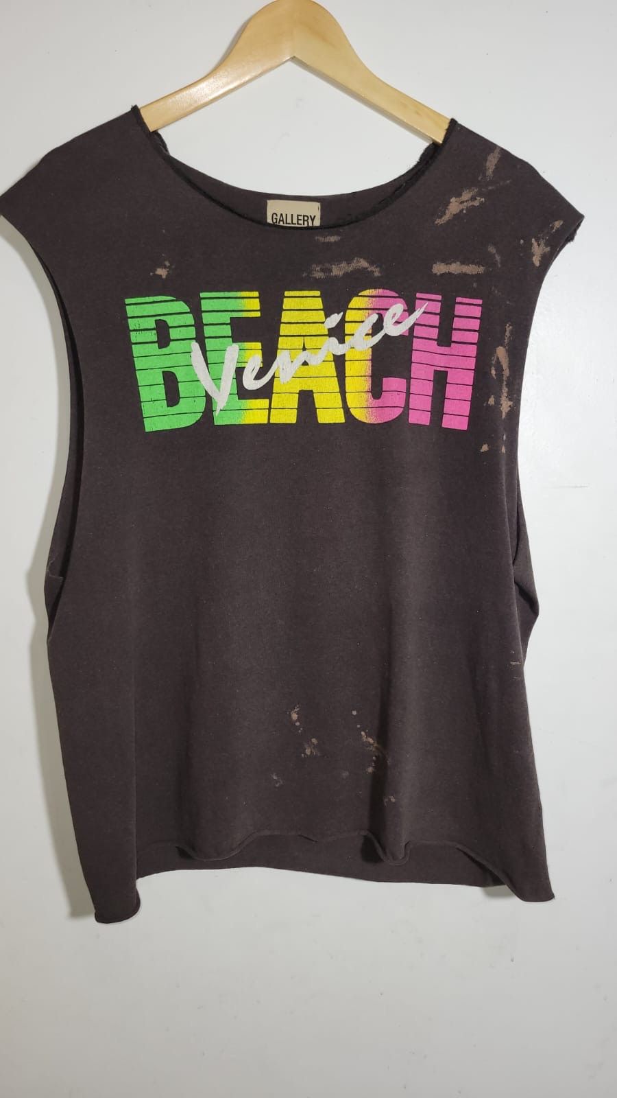 トップス Gallery Dept. Muscle Beach T-shirt GALLERY DEPT. MUSCLE BEACH TEE | BLACK