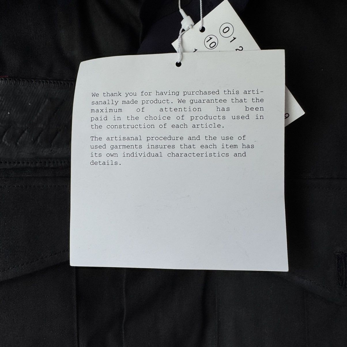 Maison Margiela SS2003 Martin Margiela Artisanal Black Painted Officer Vest Size US S / EU 44-46 / 1 - 7 Thumbnail