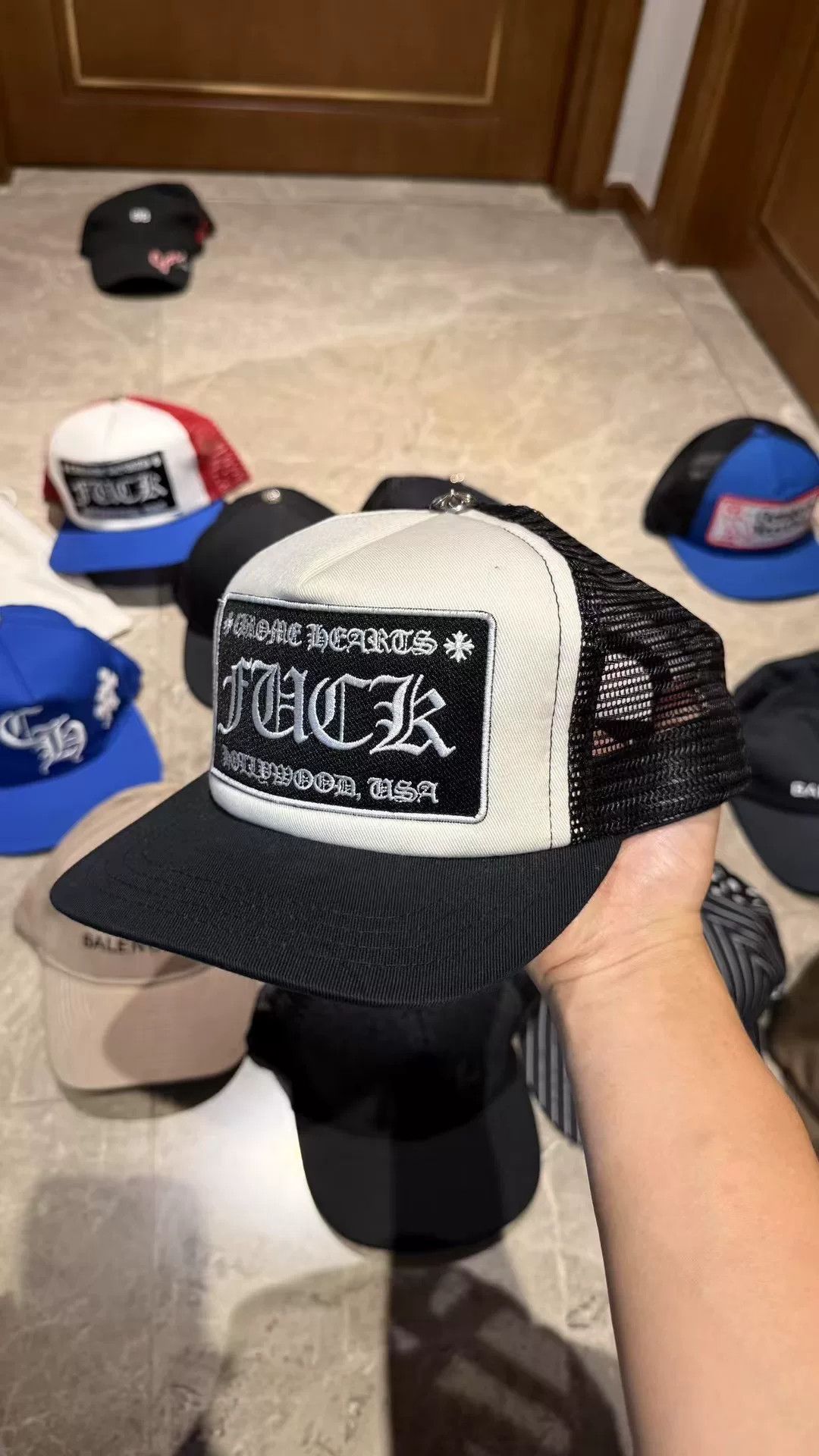 Chrome Hearts Chrome Hearts Hat 41.5 Men Size ONE SIZE - 1 Thumbnail