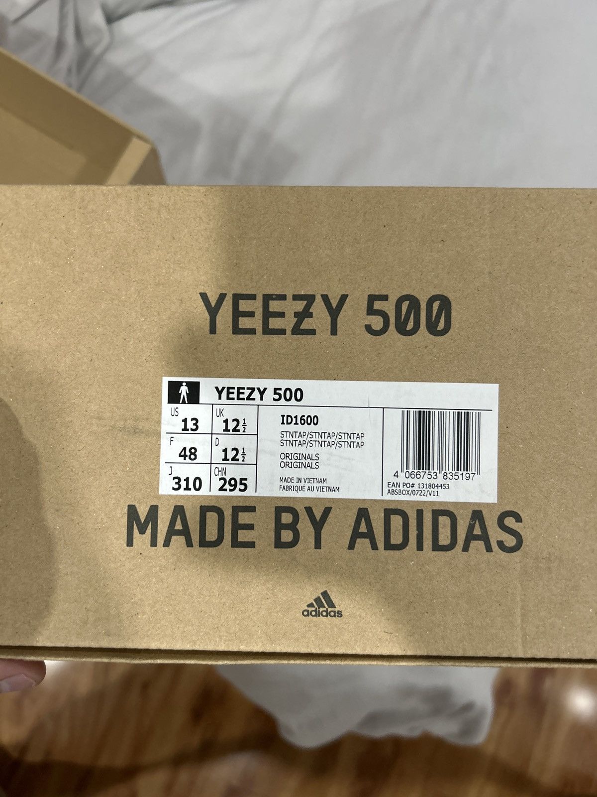 Adidas × Kanye West YEEZY 500 STONE TAUPE Size US 13 / EU 46 - 1 Thumbnail