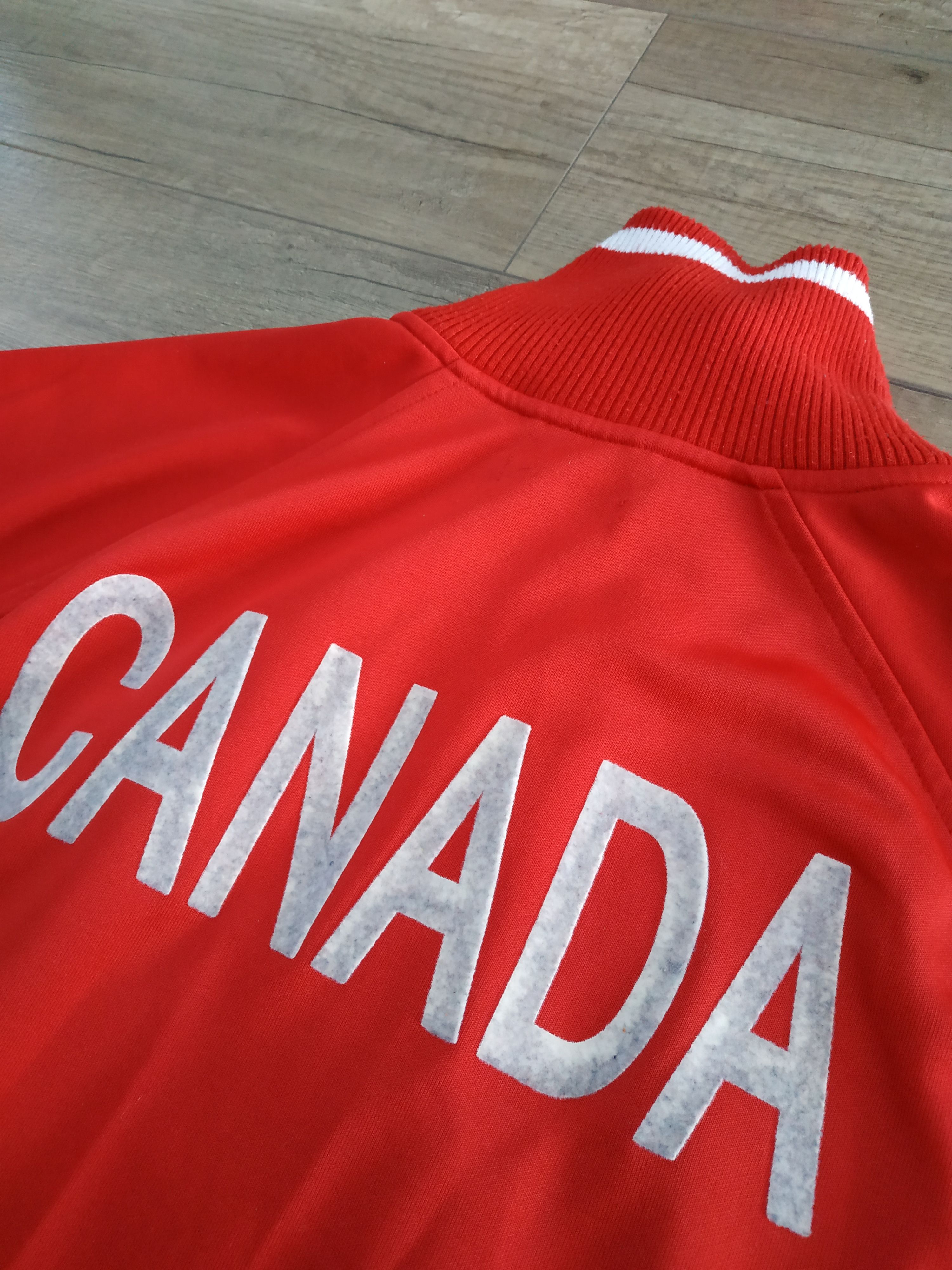 Le Coq Sportif 80's Le Coq Sportif Canda Football Track Jacket Size US XL / EU 56 / 4 - 6 Thumbnail