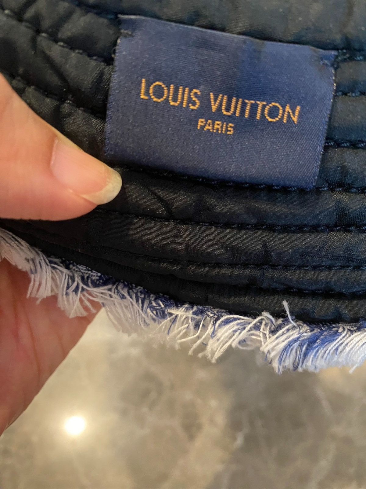 Louis Vuitton LV Denim Monogram Bucket Hat Size ONE SIZE - 5 Thumbnail