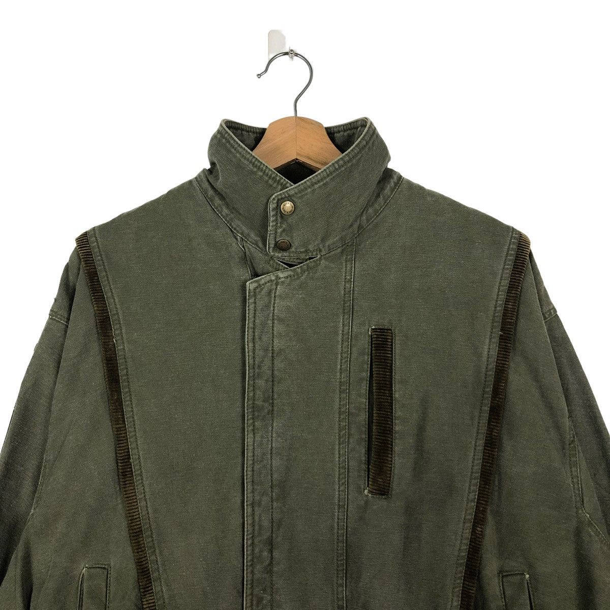 Japanese Brand 🔥VINTAGE BOMBER JACKET RUCK DAM JAPAN ISSEY MIYAKE Size US L / EU 52-54 / 3 - 3 Thumbnail