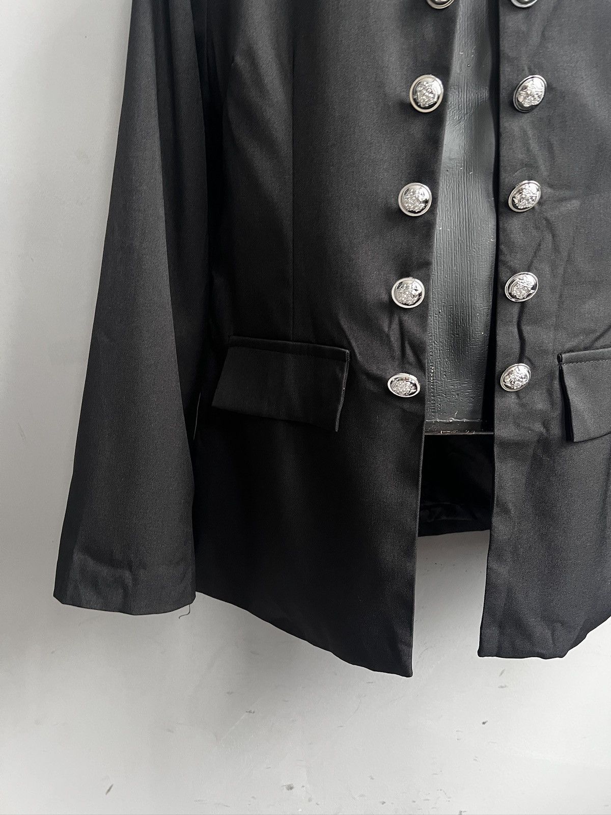Le Grande Bleu (L.G.B.) Hussar Napoleon jacket black opium hysteric glamour style Size US M / EU 48-50 / 2 - 4 Thumbnail