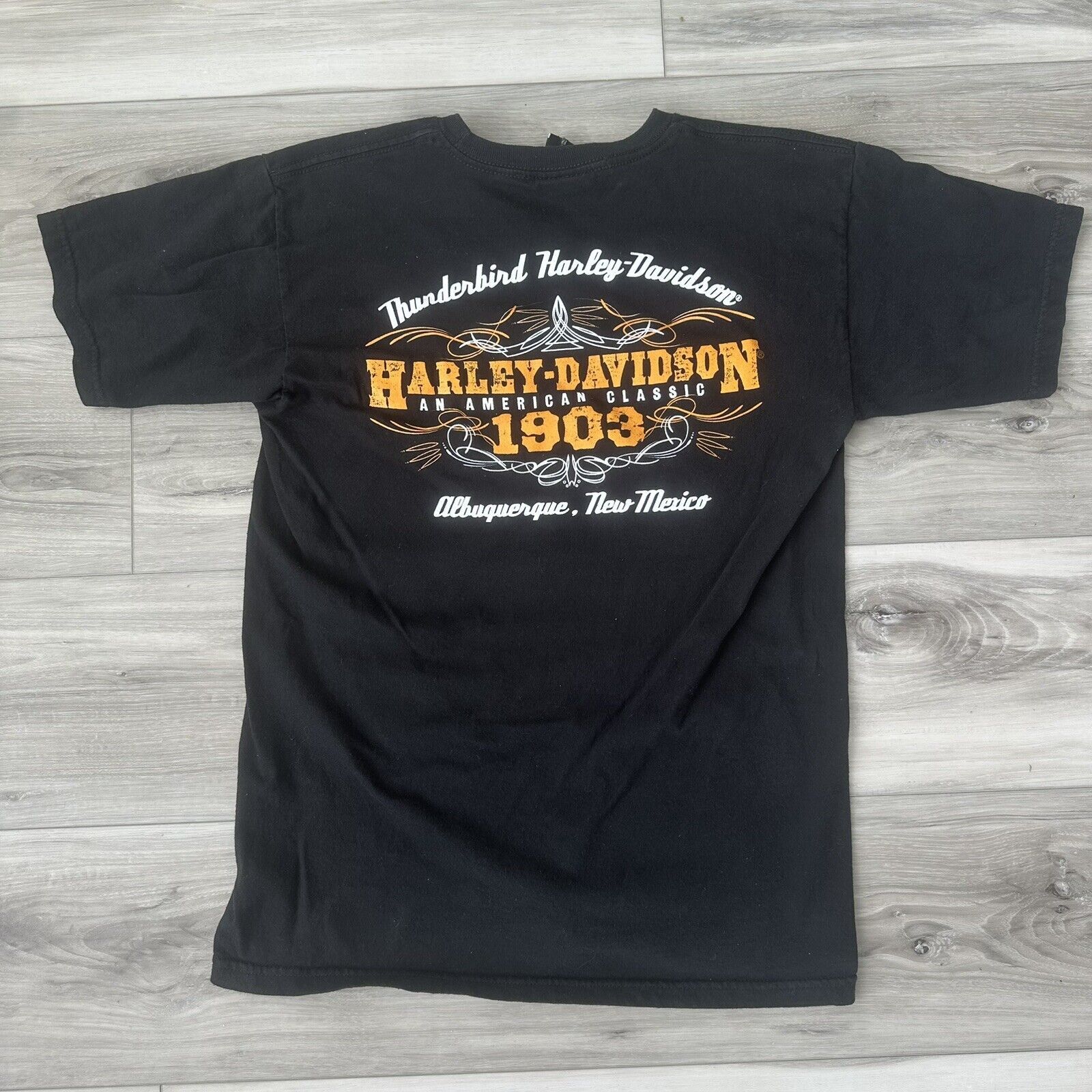 Harley Davidson Harley Davidson Skulls Graphic Mens Size Small Albuquerque Size US S / EU 44-46 / 1 - 2 Thumbnail