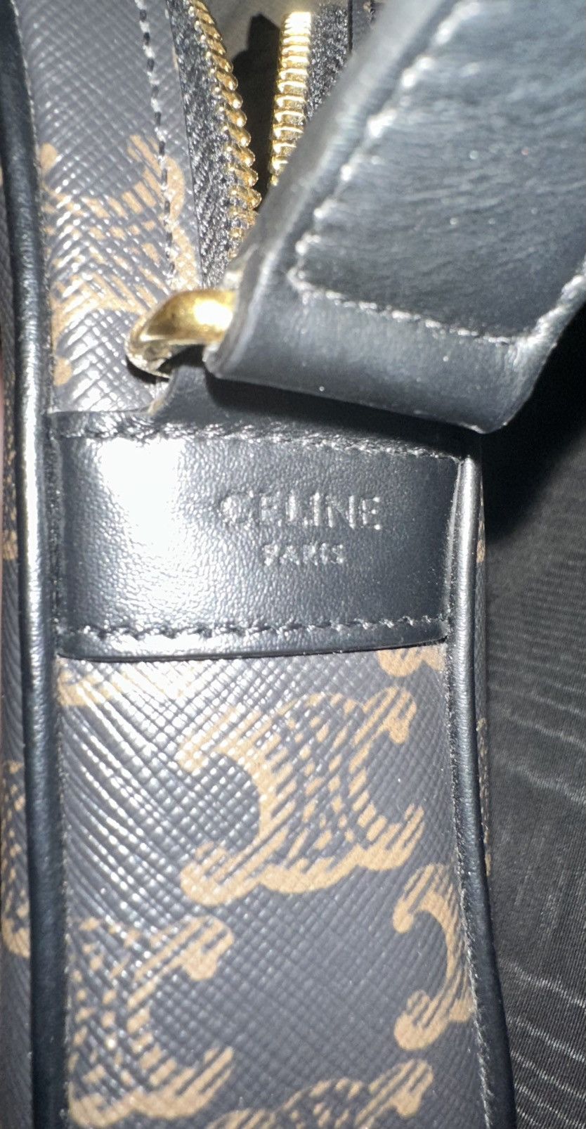 Celine Celine Messenger Bag in Triomphe Canvas Size ONE SIZE - 4 Thumbnail