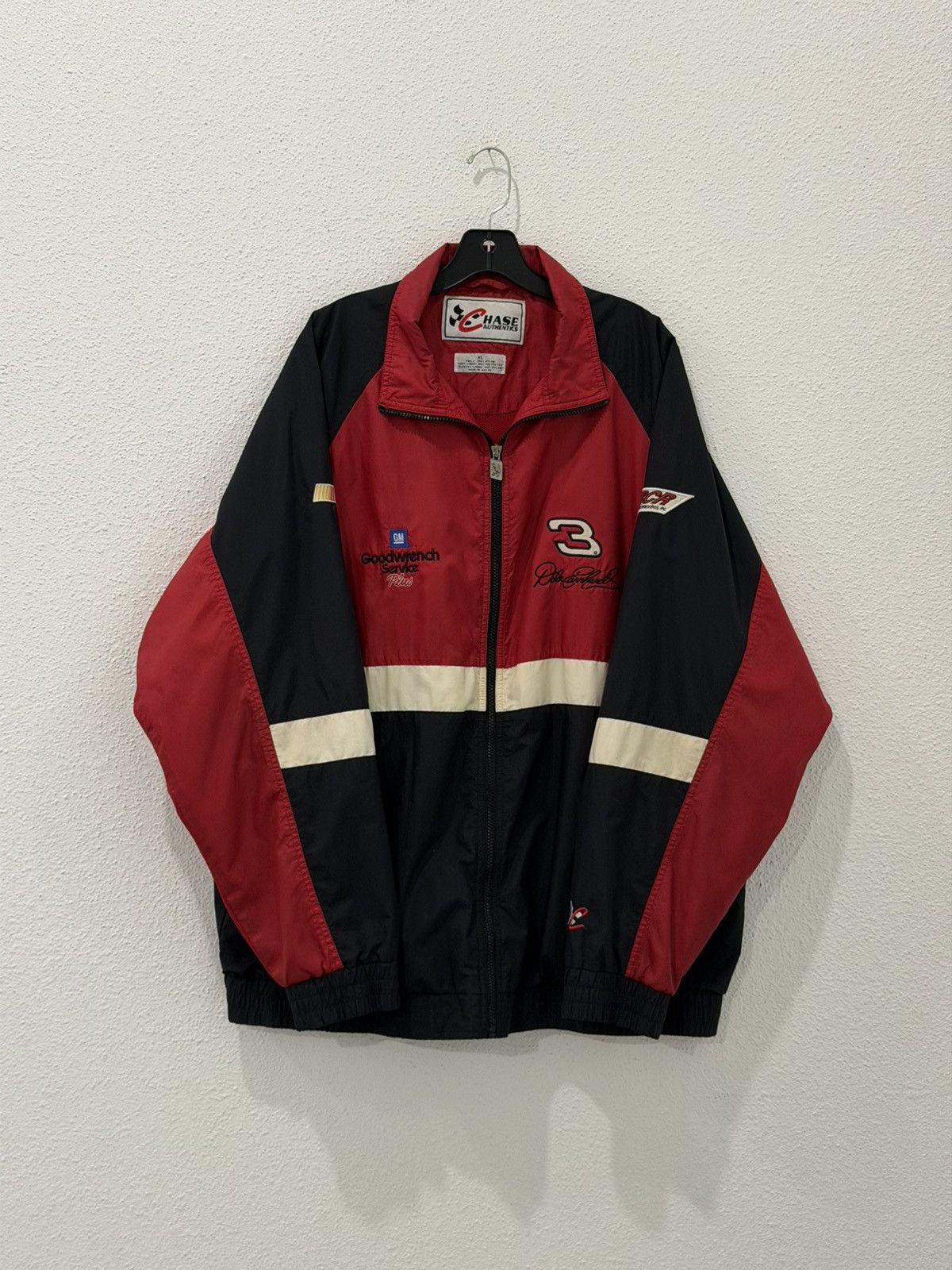 Chase Authentics Vintage Chase Authentics Dale Earnhardt Nascar Racing Jacket Size US XL / EU 56 / 4 - 1 Thumbnail