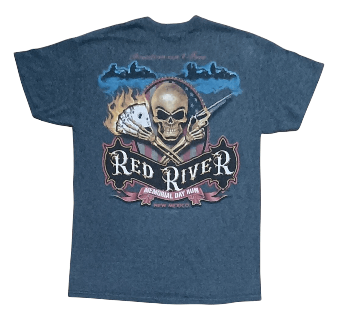 Vintage RED RIVER NEW MEXICO MEMORIAL DAY RUN SHIRT Size US M / EU 48-50 / 2 - 4 Thumbnail