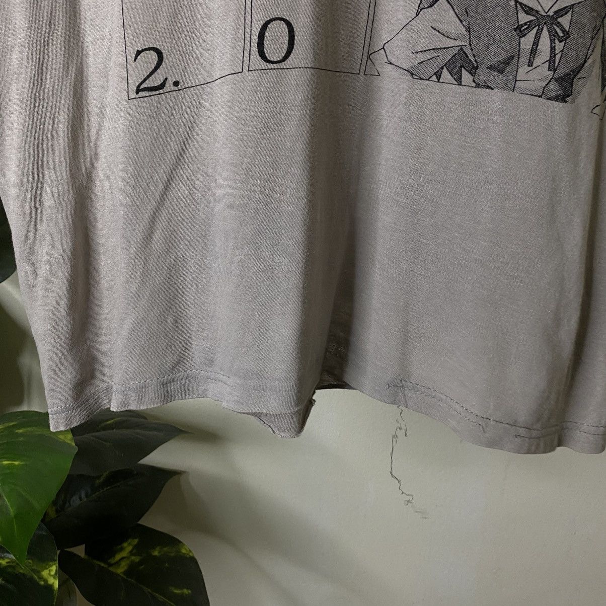 Anime Vintage 2000s Neon Genesis Evangelion EVA Asuka Langley Tee Size US L / EU 52-54 / 3 - 3 Thumbnail