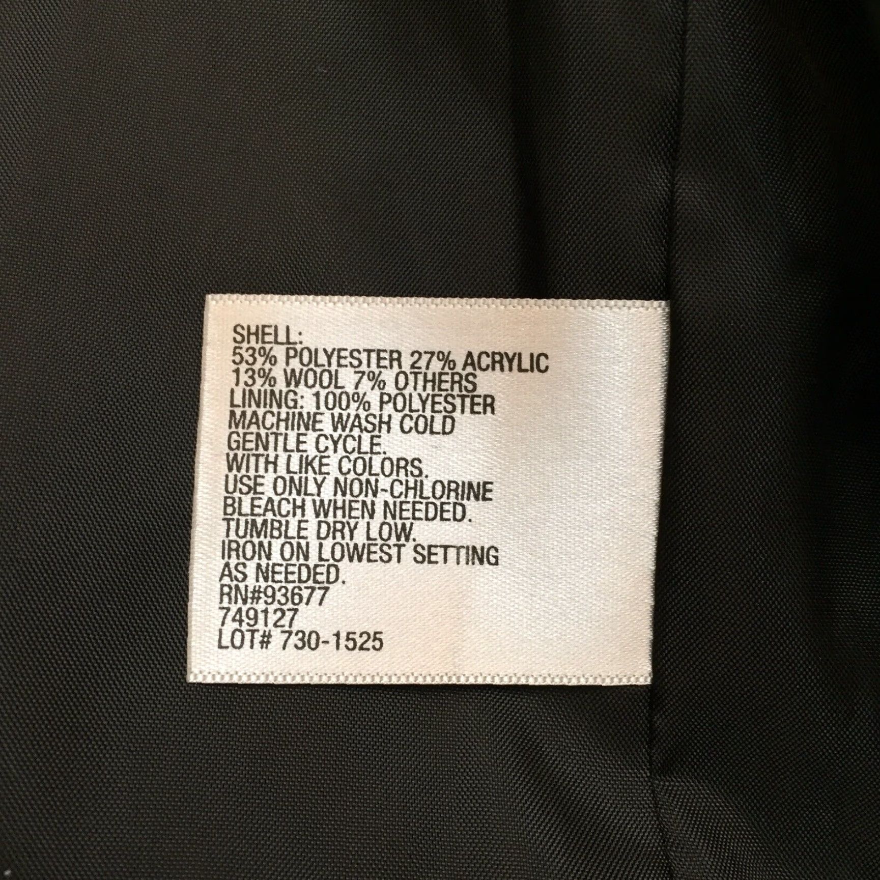 Vintage Worthington Blazer Petite Jacket Black White Herringbone Wool Blend PM Petite Women Wool Blend Lining/Outer Shell Business Short Jacket Closure Button Size M / US 6-8 / IT 42-44 - 8 Thumbnail
