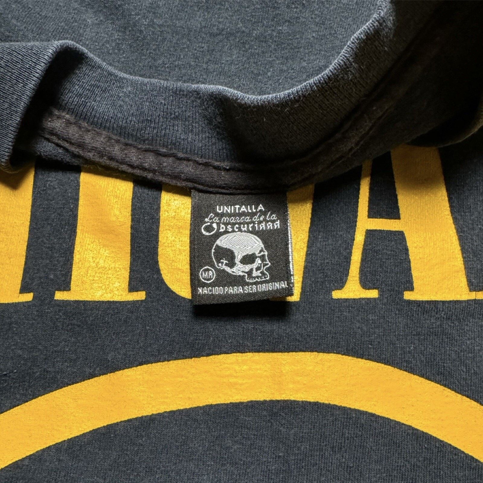Nirvana Vintage Y2K Nirvana Smiley Double Sided Graphic T shirt Fade Size US M / EU 48-50 / 2 - 3 Thumbnail