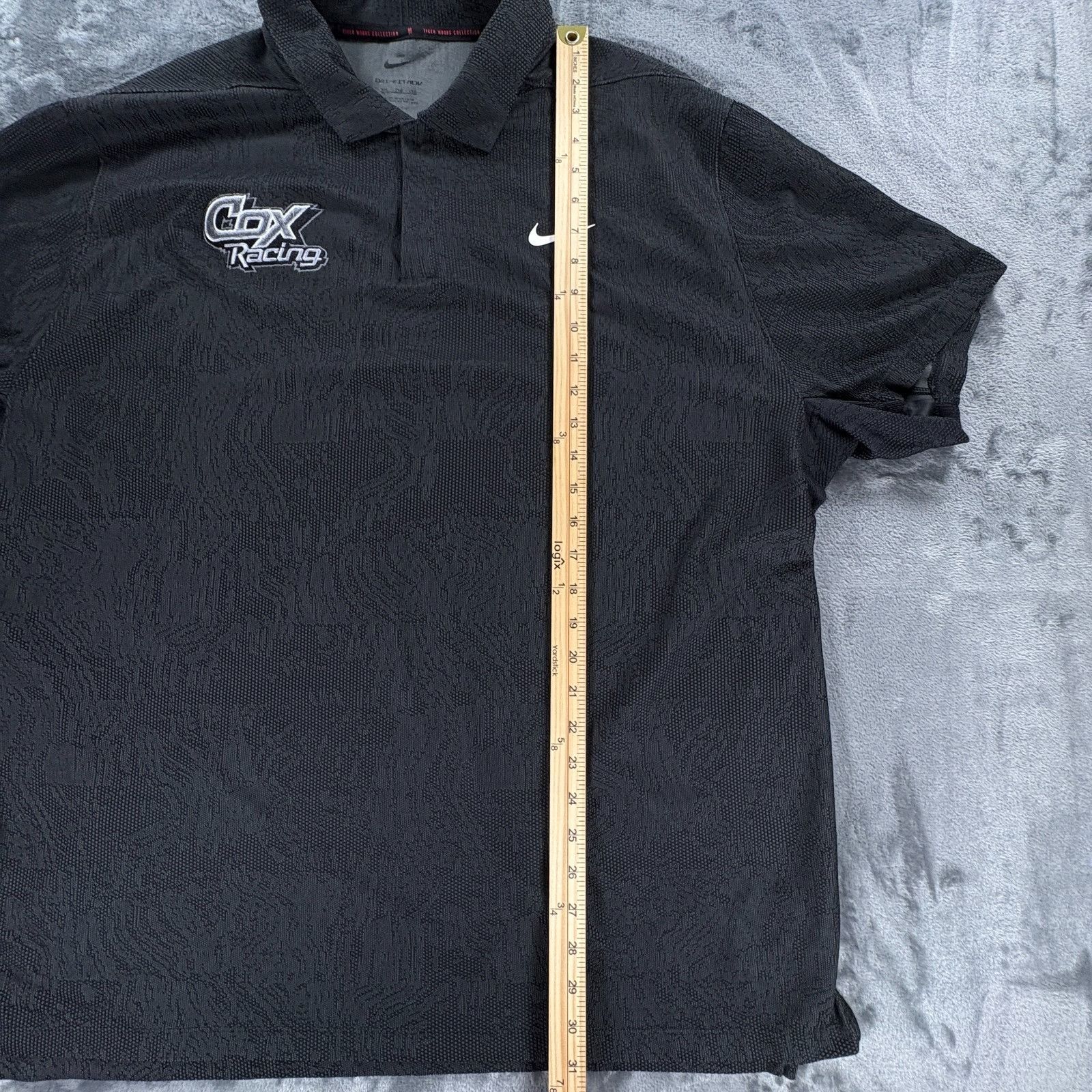 Nike Nike Tiger Woods Collection Dri Fit ADV Polo Mens 2XL Black Size US XXL / EU 58 / 5 - 10 Thumbnail