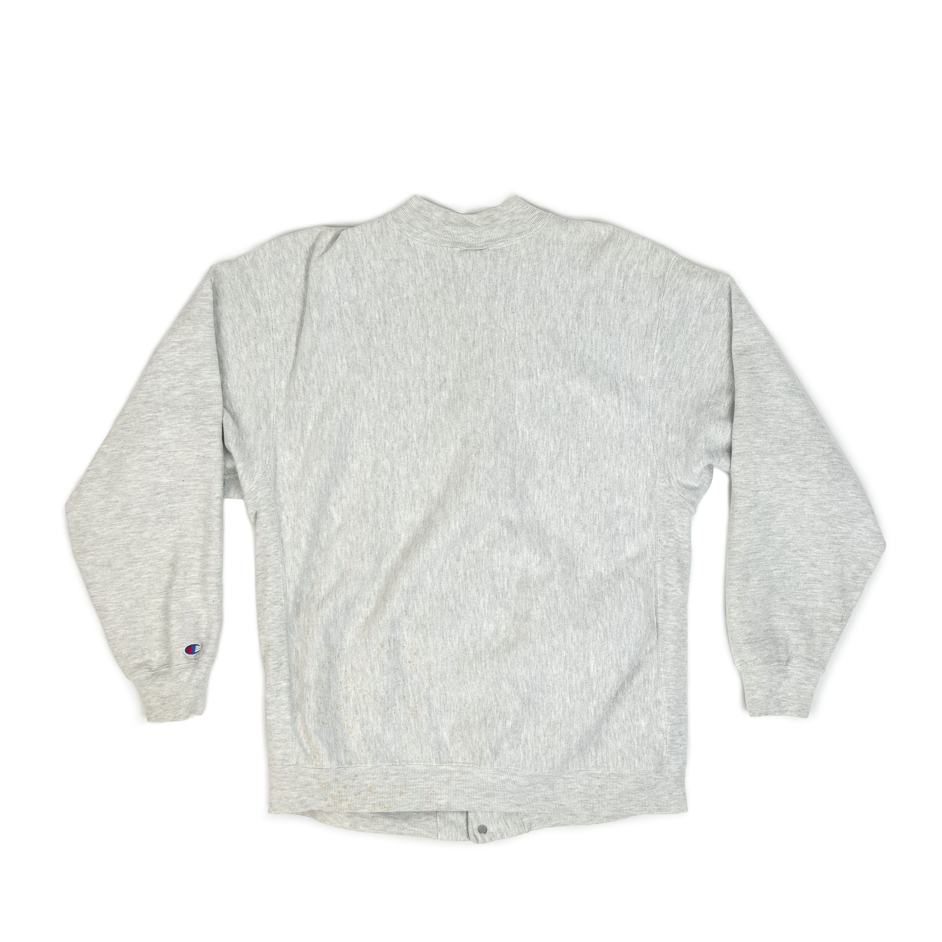 Champion × Vintage Vintage 1990's Champion Reverse Weave Snap Front Jacket Size US XL / EU 56 / 4 - 2 Thumbnail