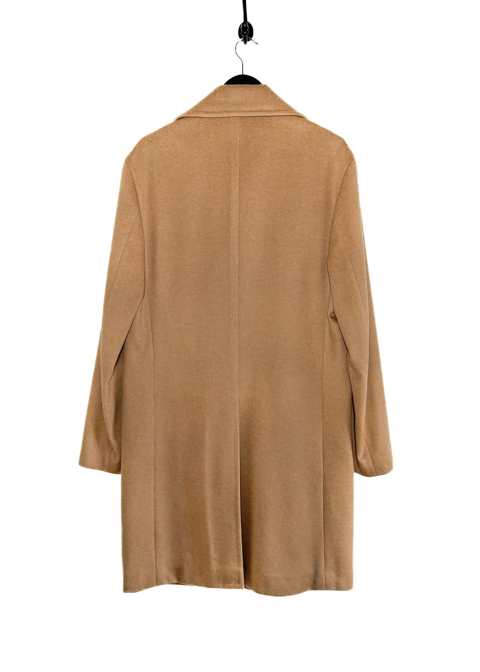 Kiton Kiton Beige Tan Cashmere Double Breasted Coat Size US L / EU 52-54 / 3 - 4 Thumbnail
