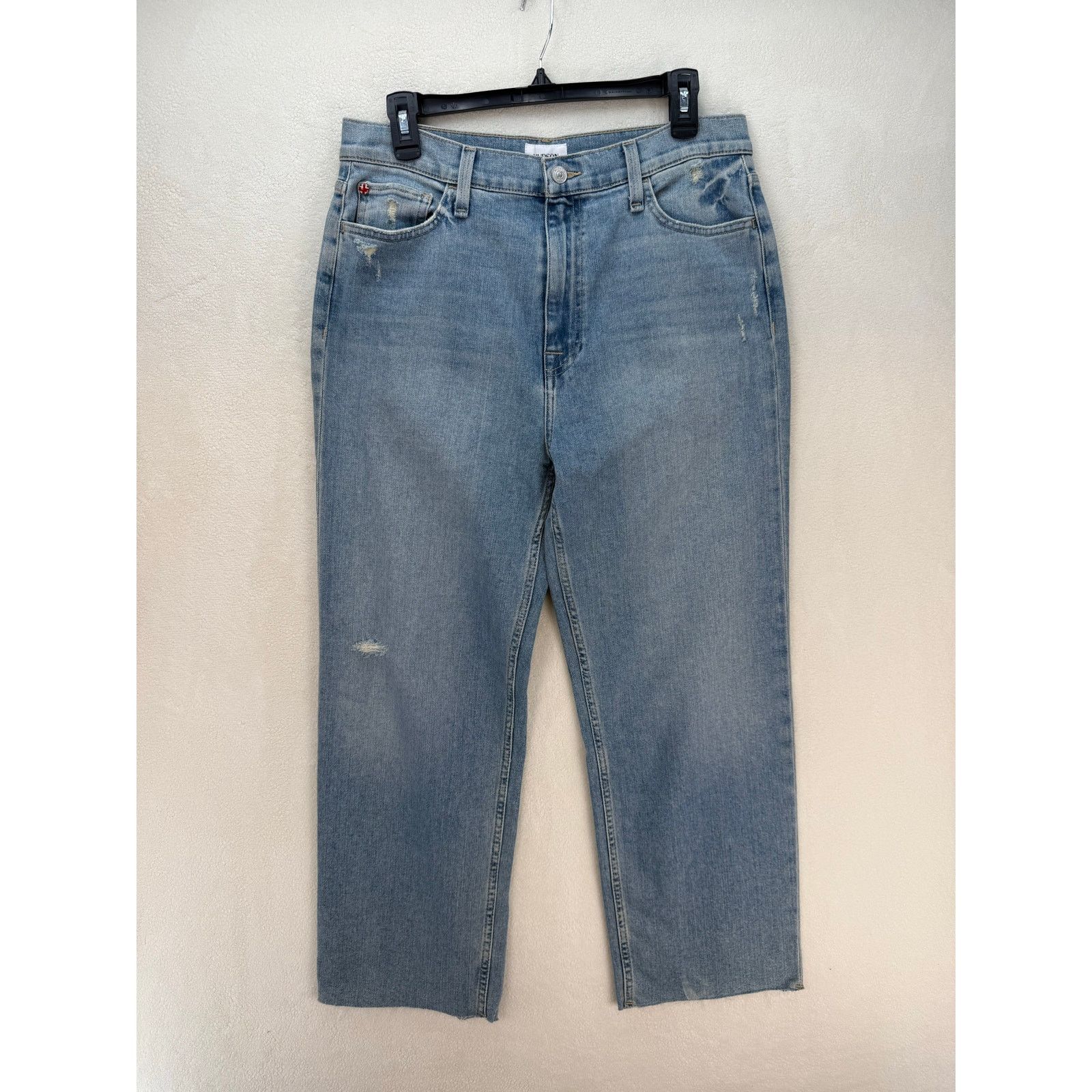 Hudson HUDSON WOMEN'S SIZE 32 NOA MID RISE STRAIGHT CROP LIGHT WA Size 32" / US 10 / IT 46 - 1 Thumbnail