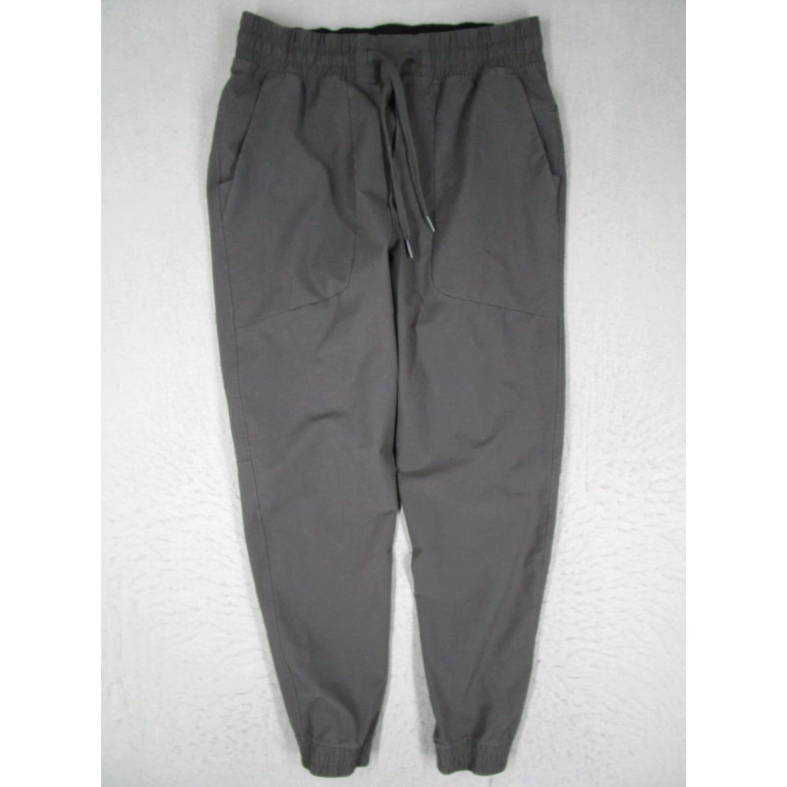 Lululemon Lululemon Jogger Pants Mens Medium Gray ABC Warpstreme Zip Pocket Stretch Size US 31 - 2 Thumbnail