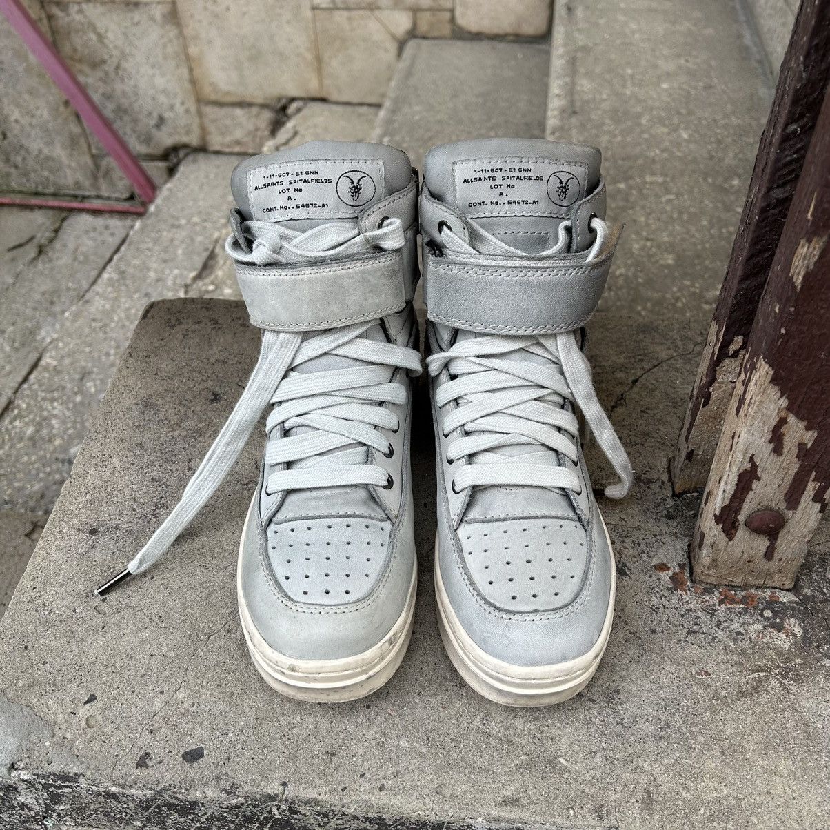 Allsaints Allsaints Geo Hi Top Sneakers Size US 6 / EU 39 - 19 Thumbnail