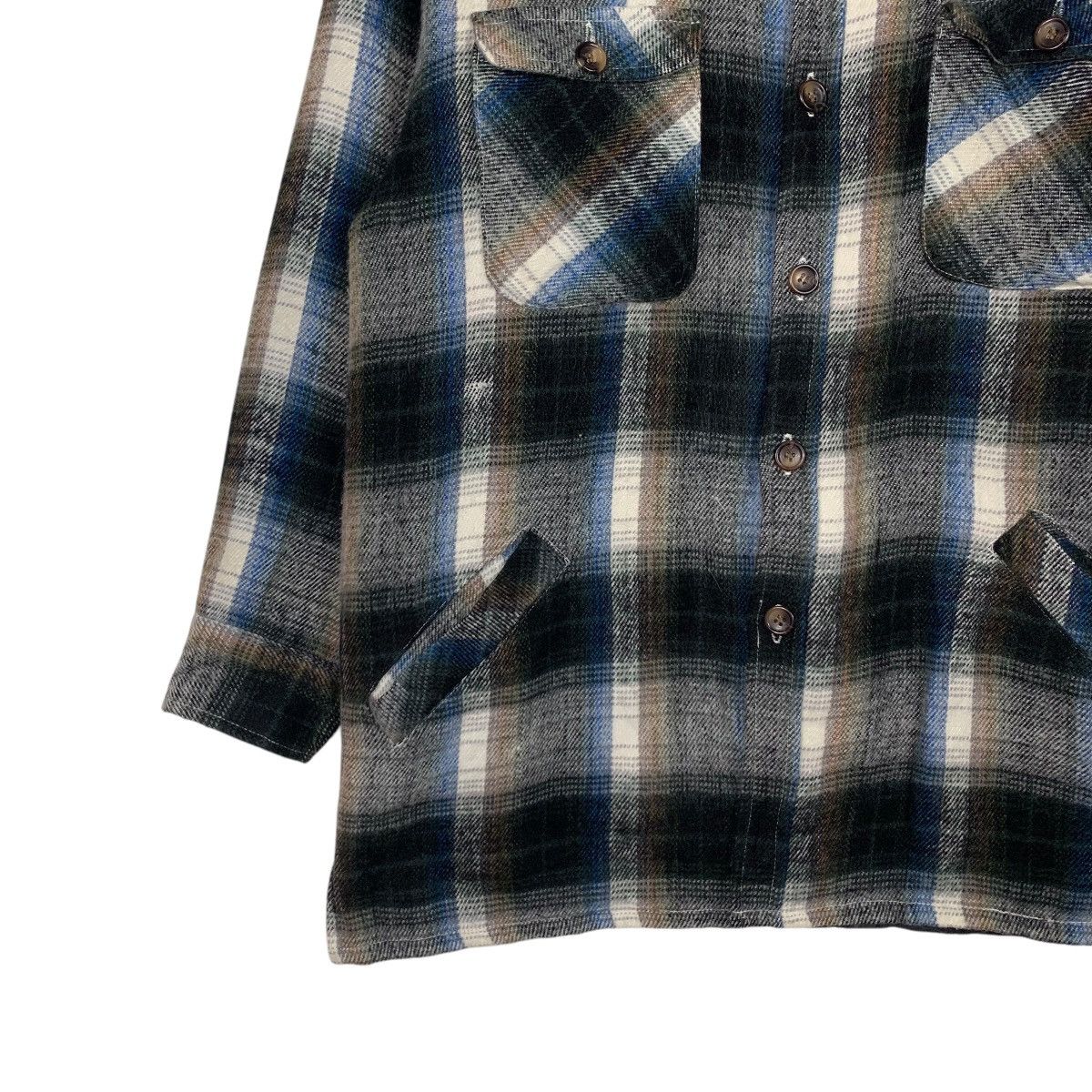 Flannel BONITA BELA Four Pocket Checked Flannel Jacket #2296-C102 Size US M / EU 48-50 / 2 - 3 Thumbnail
