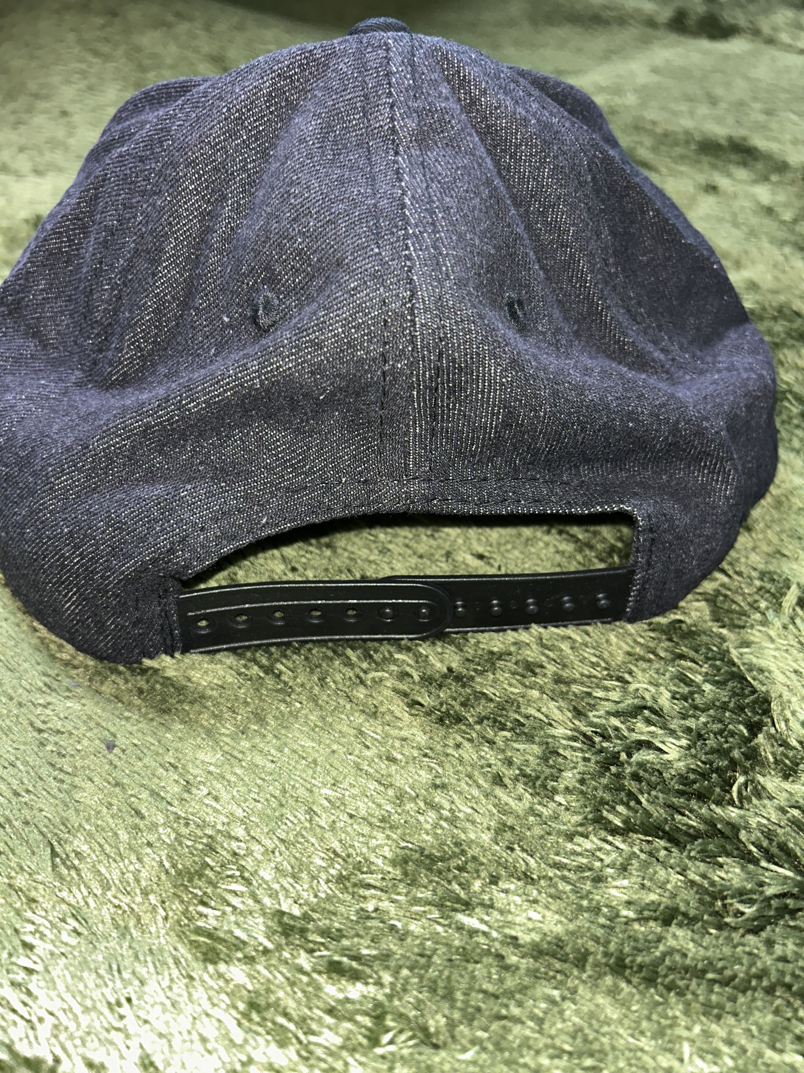 Pleasures pleasures strech denim 6 pannel cap black Size ONE SIZE - 4 Thumbnail
