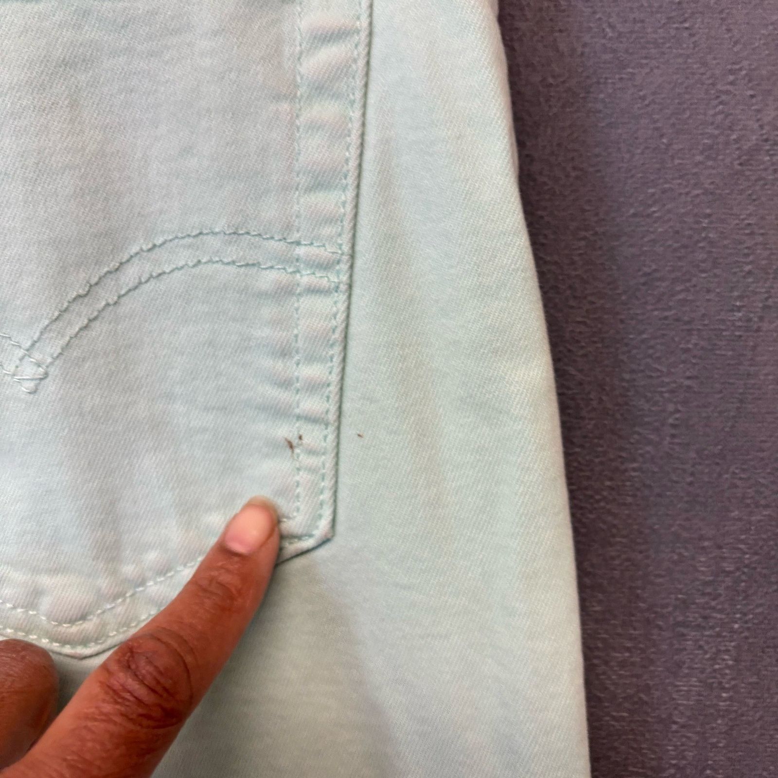 Levi's Levi’s 511 Light Teal Jeans Men’s 31X32 Stretchy Preppy Co Size US 31 - 9 Thumbnail