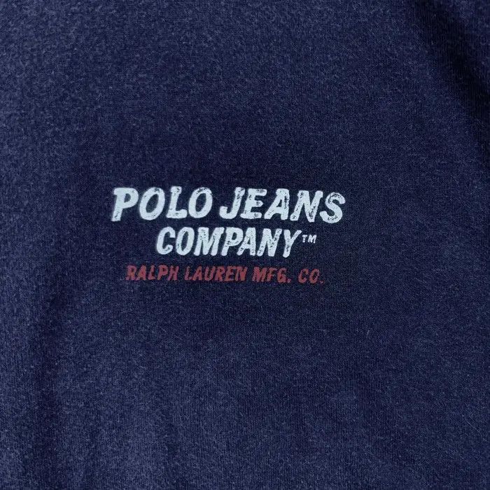 Ralph Lauren Vintage RALPH LAUREN Polo Jeans Sun Faded Tee Shirt Top Size US M / EU 48-50 / 2 - 4 Thumbnail