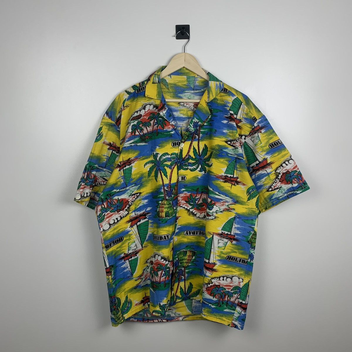 Vintage Vintage 90’s Hawaiian Shirt Button Ups Short Sleeve XXL Size US XXL / EU 58 / 5 - 1 Thumbnail