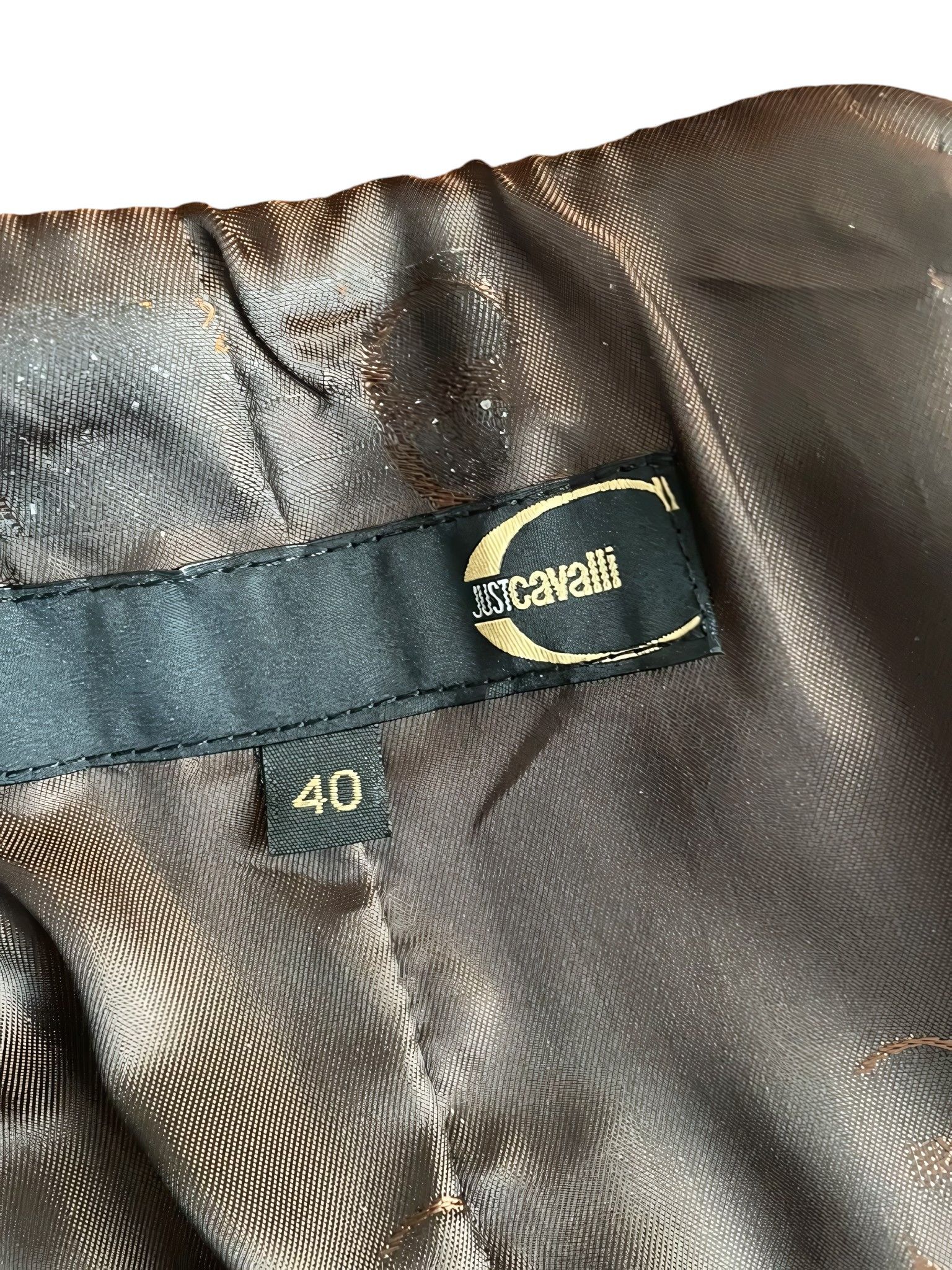 Roberto Cavalli ARCHIVE WESTERN COWBOY LEATHER JACKET Size S / US 4 / IT 40 - 9 Thumbnail