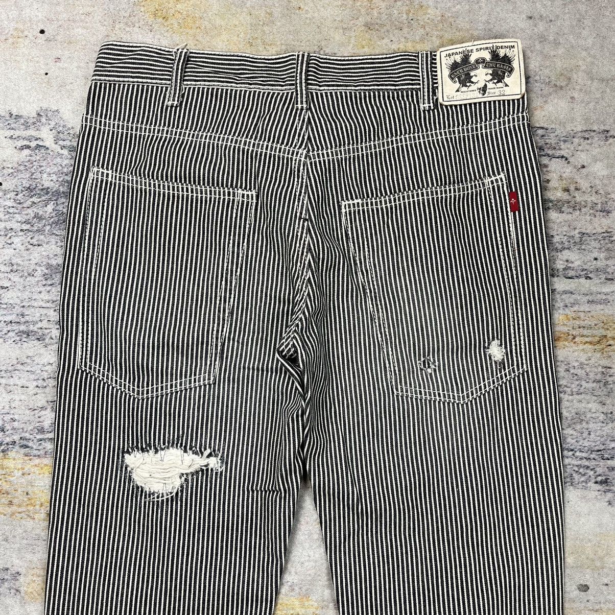 Backbone Back bone hickory flared denim pants Size US 32 / EU 48 - 8 Thumbnail