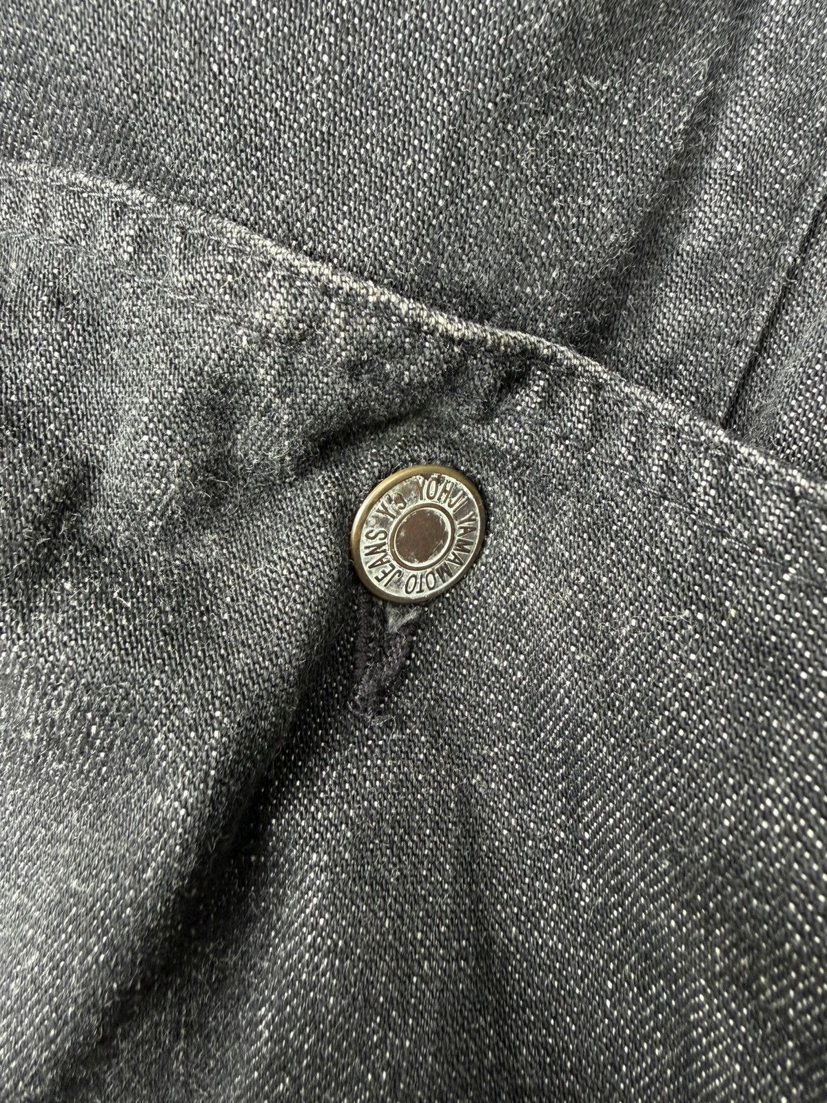 Yohji Yamamoto Y’s by Yohji Yamamoto Asymmetrical Sideways Denim Size US 34 / EU 50 - 10 Thumbnail