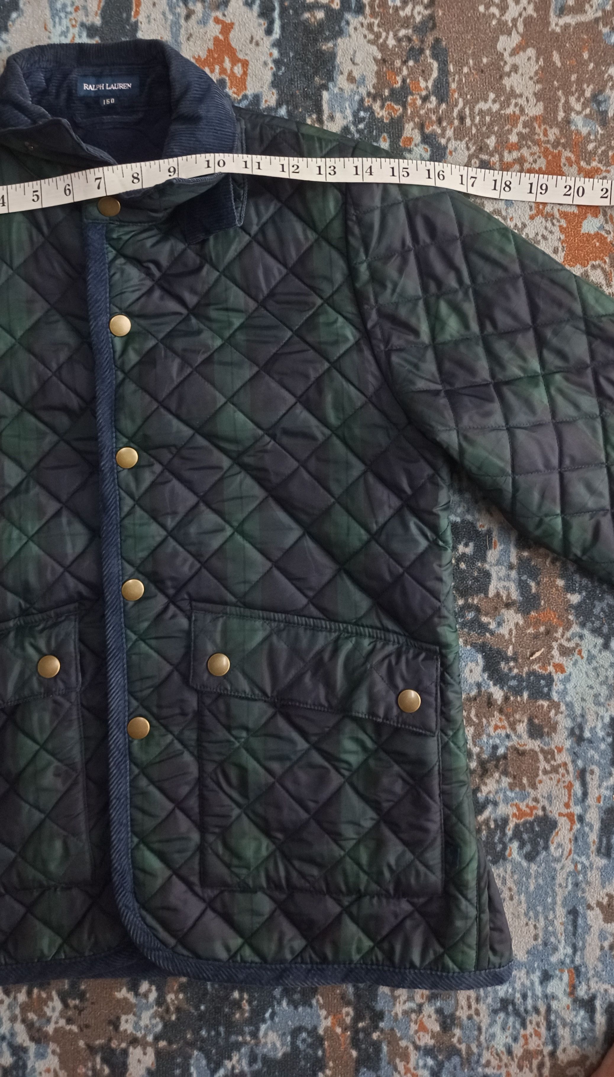 Ralph Lauren Ralph Lauren Quilted Men Jacket Size US S / EU 44-46 / 1 - 12 Thumbnail