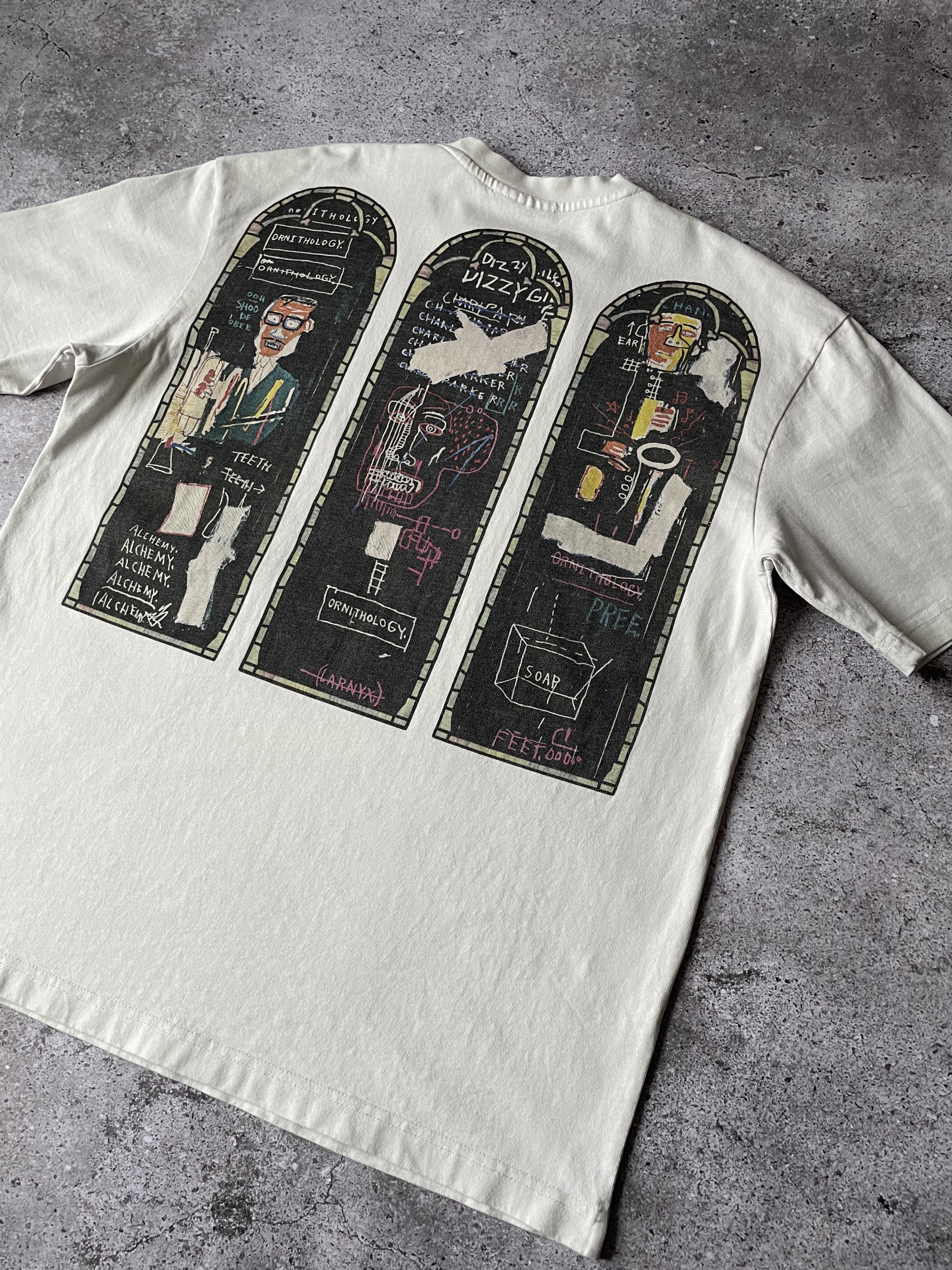 Jean-Michel Basquiat Jean-Michel Basquiat x H&M Graphic Art Tee Cream Size M Size US M / EU 48-50 / 2 - 5 Thumbnail