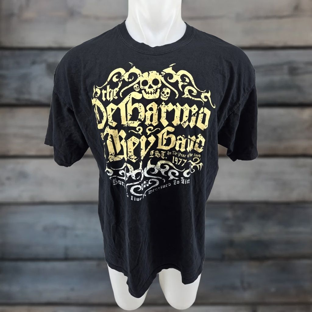 Gildan VINTAGE The Debarmo and Key Band Men's XL Black T-Shirt Short Sleeve Size US XL / EU 56 / 4 - 1 Thumbnail