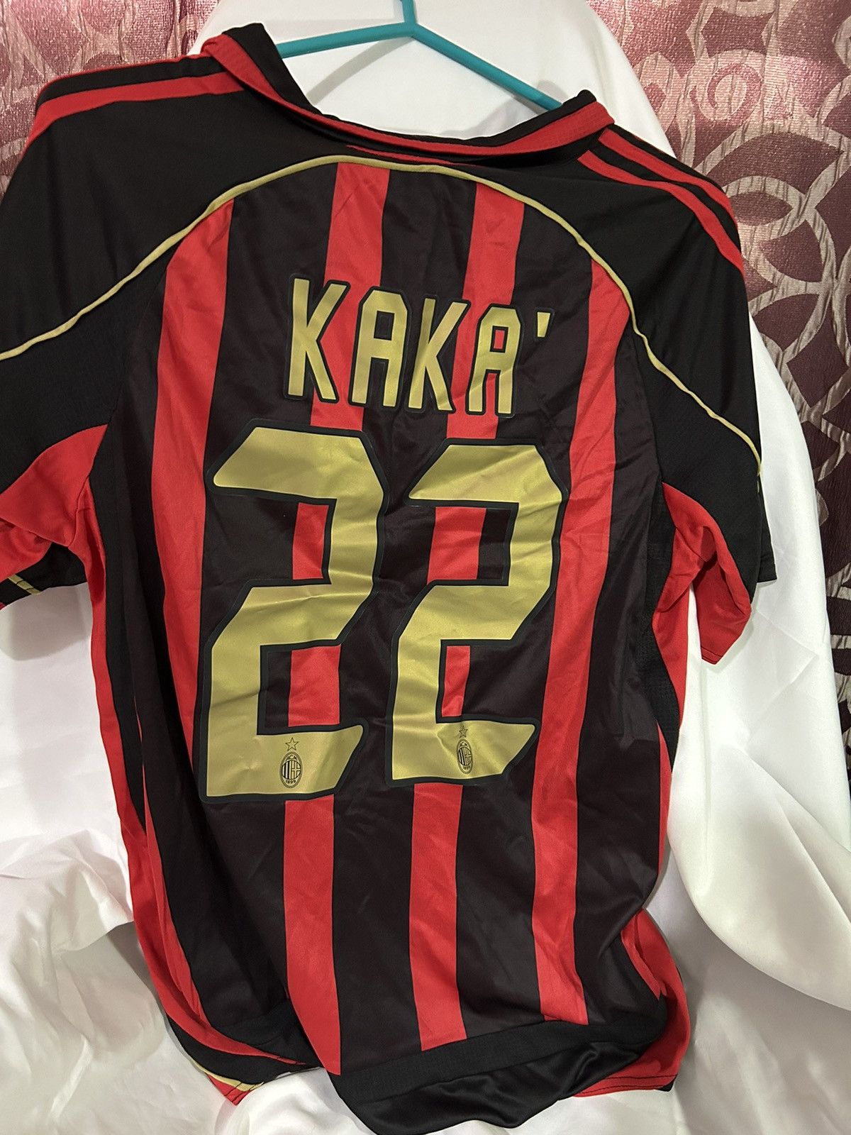 Adidas × Vintage Retro Ac Milan kit Size US S / EU 44-46 / 1 - 1 Thumbnail