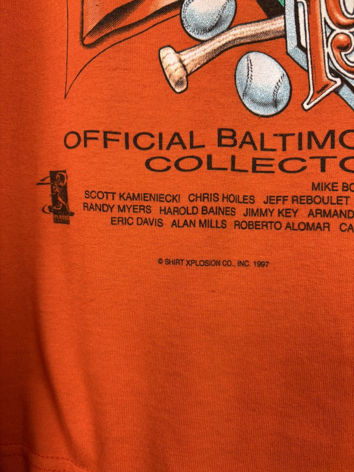 MLB 90s Baltimore Championship MLB 1997 Collectors T-Shirt XL Size US XL / EU 56 / 4 - 4 Thumbnail