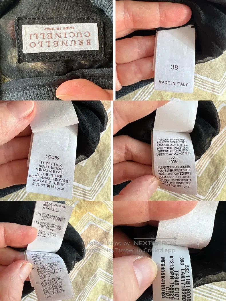 Brunello Cucinelli Brunello Cucinelli Sequin Silk Vest Size XS / US 0-2 / IT 36-38 - 4 Thumbnail