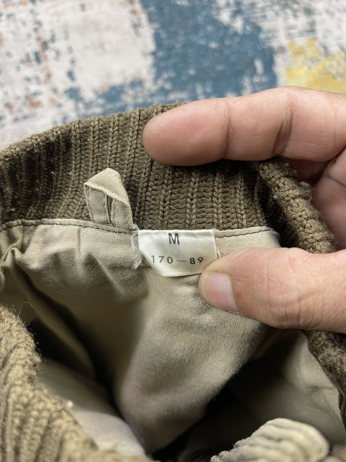 Japanese Brand D’Urban Corduroy Ribbed Knit Sleeve Button Closure Jacket Size US M / EU 48-50 / 2 - 12 Thumbnail