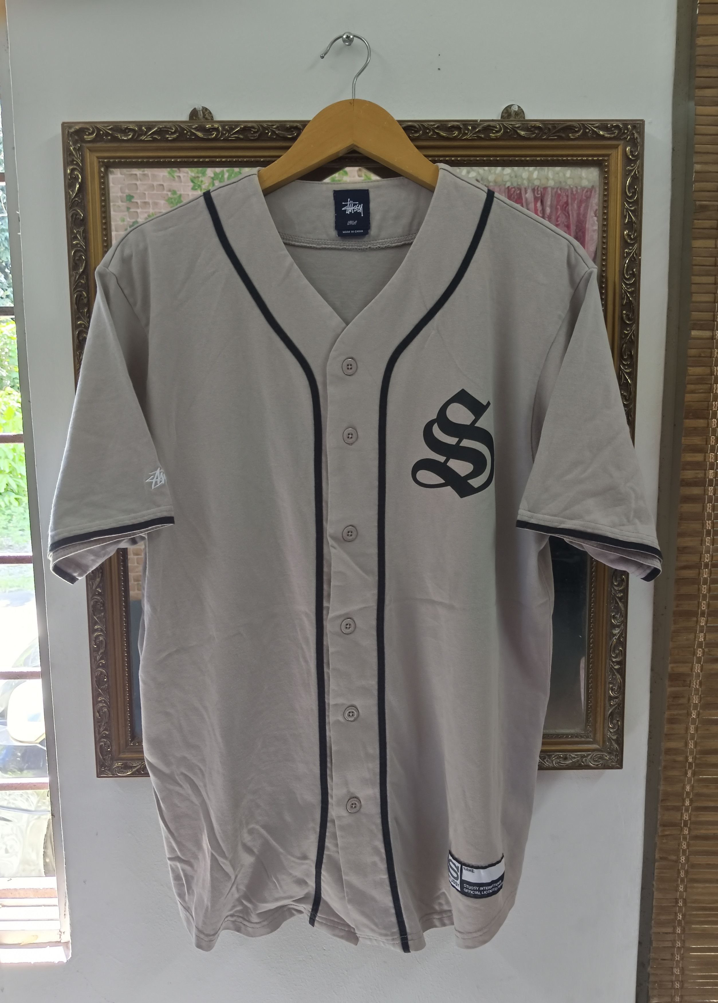 Stussy STUSSY MLB SPELLOUT BUTTON UP Size US L / EU 52-54 / 3 - 2 Thumbnail
