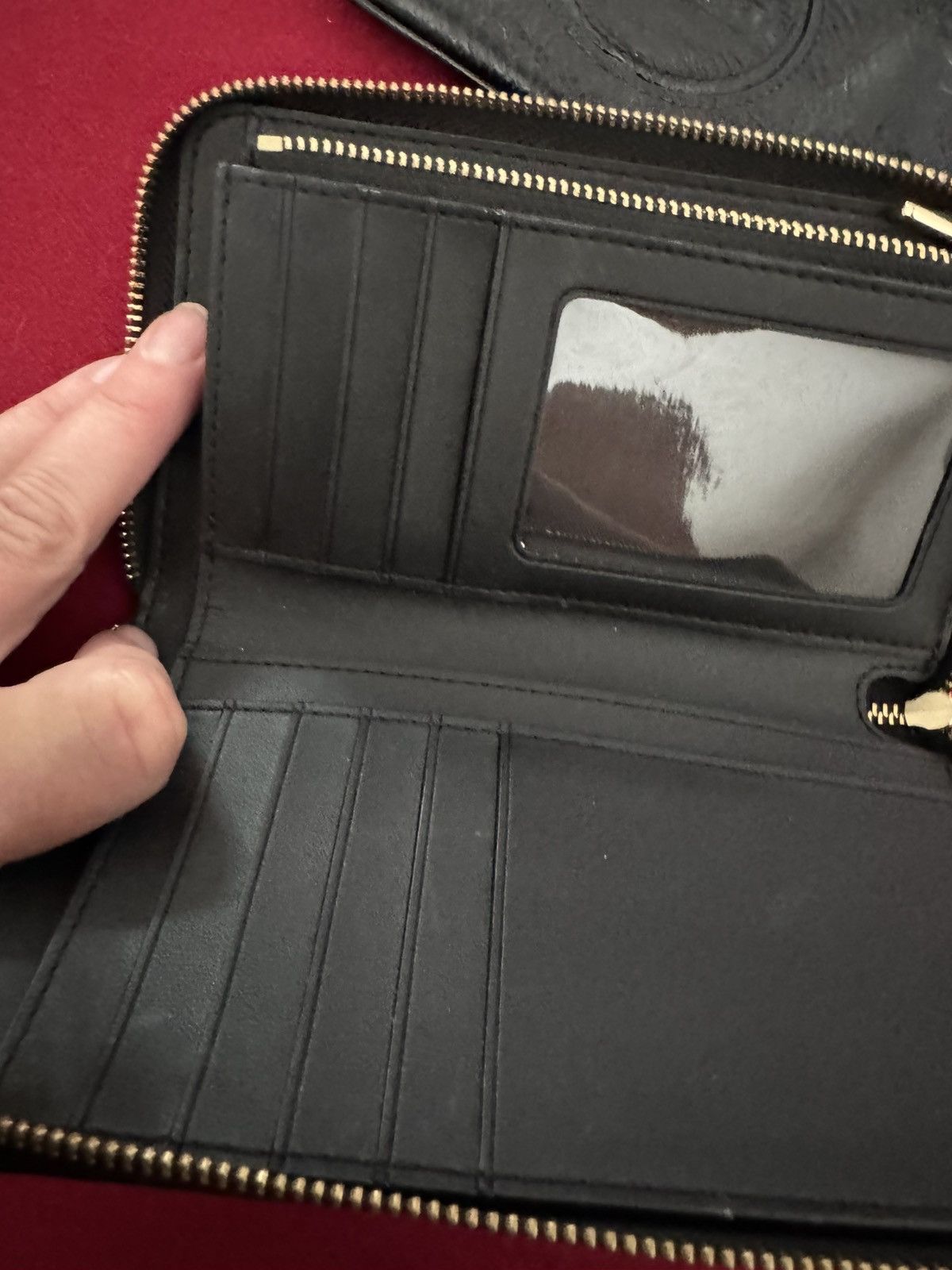 Coach Coach Medium ID Zip Around Wallet black Size ONE SIZE - 2 Thumbnail