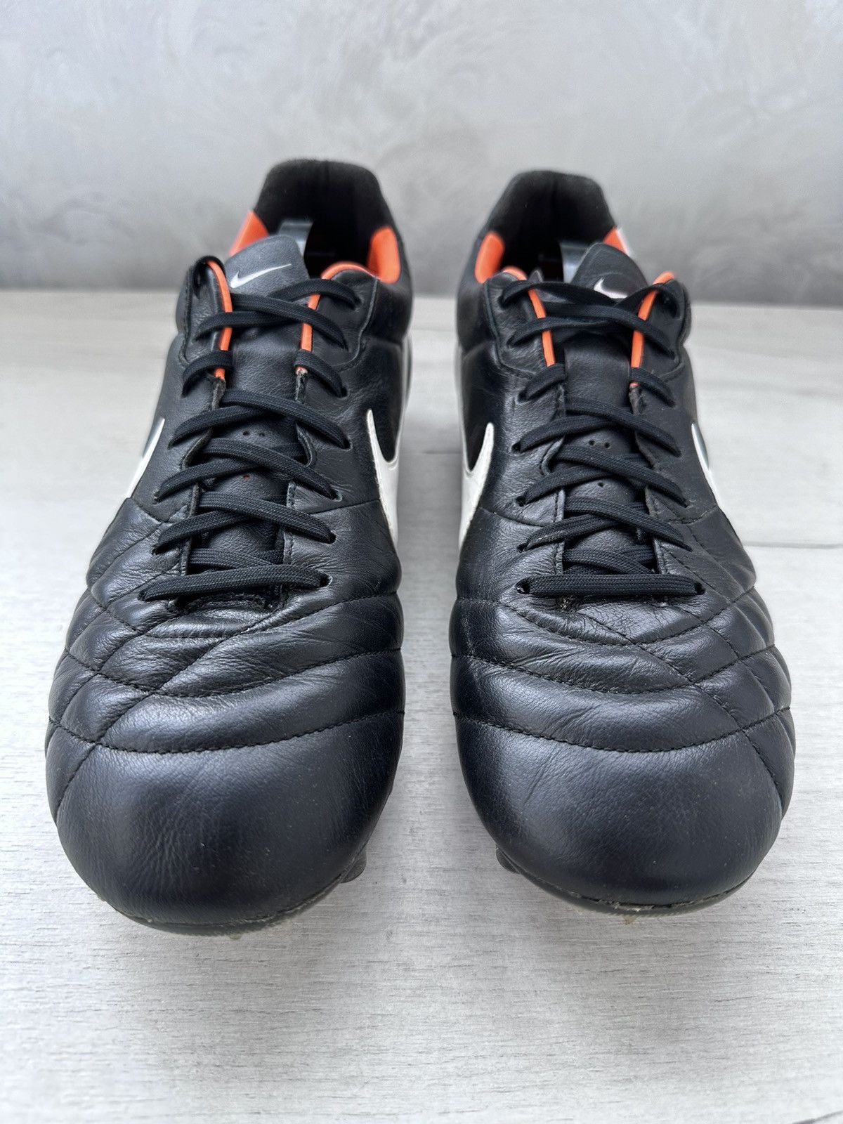 Nike × Vintage Nike Tiempo Legend Leather Rare Soccer Football Cleats Boots Size US 11 / EU 44 - 3 Thumbnail