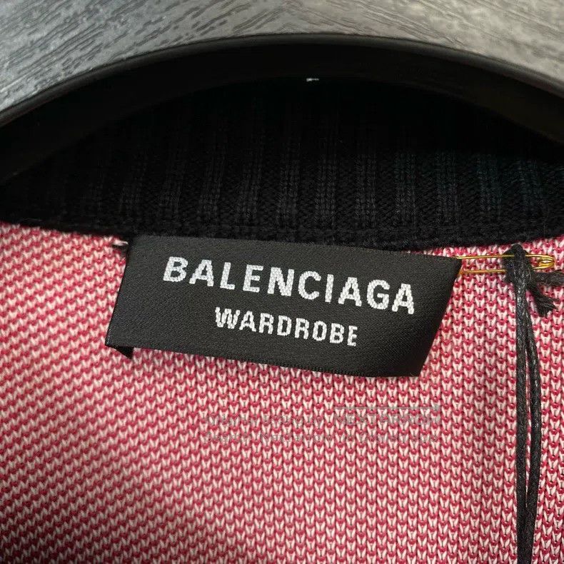 Balenciaga Balenciaga Coca-Cola embroidered knitted sweater with lett Size US M / EU 48-50 / 2 - 6 Thumbnail