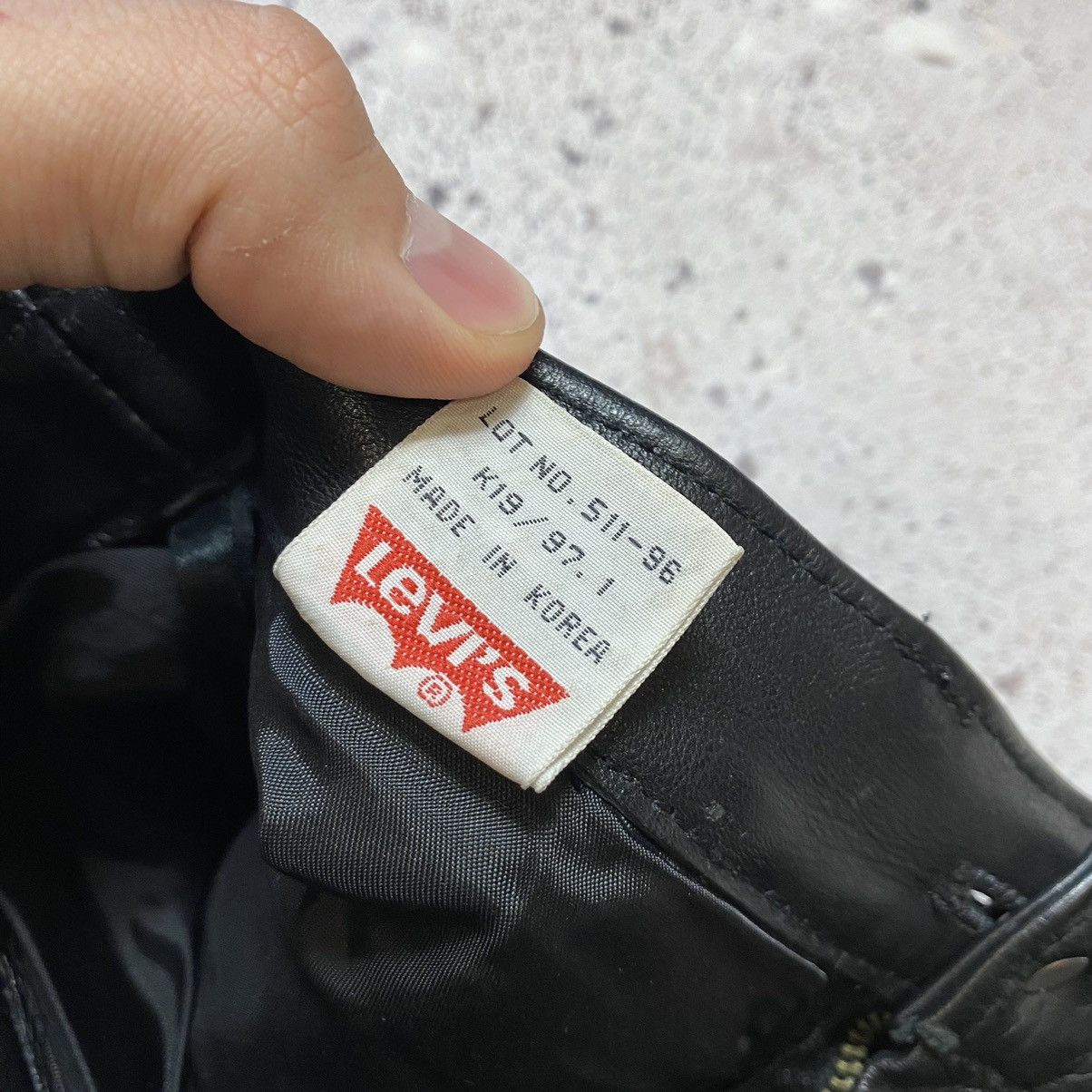 Levi's Vintage Levi’s Leather Nylon Moto Pants Y2K Made In Korea Size US 28 / EU 44 - 11 Thumbnail